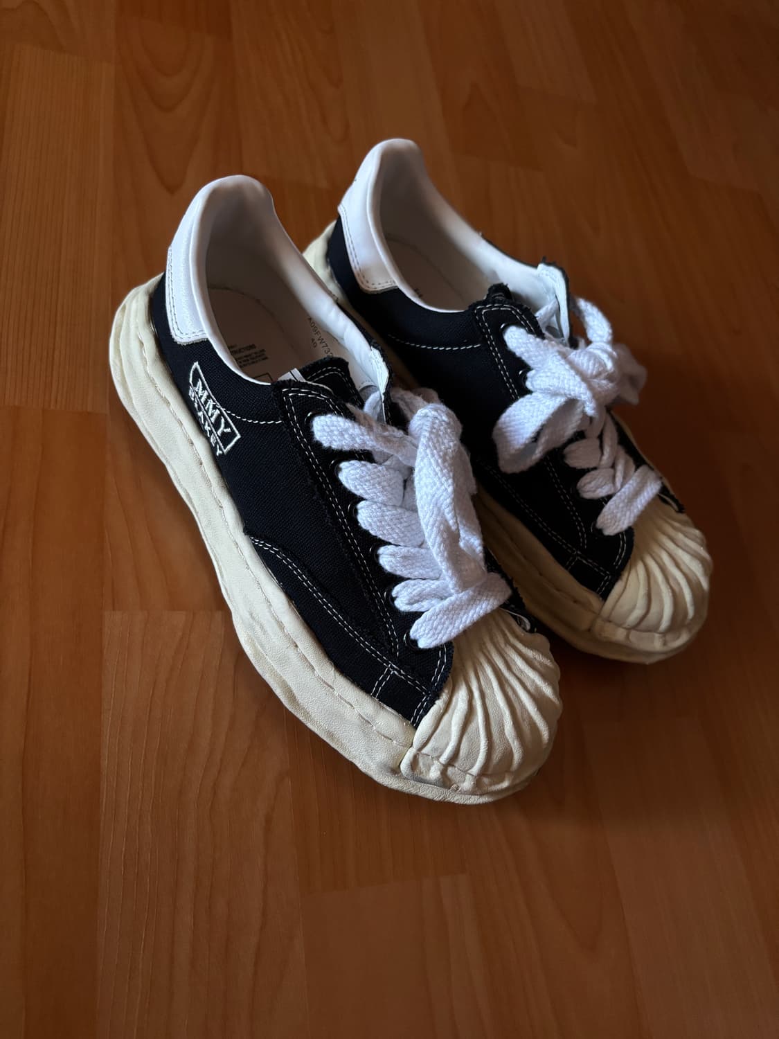 메종미하라 야스히로 블레이키 스니커즈 블랙 40 상품이미지1