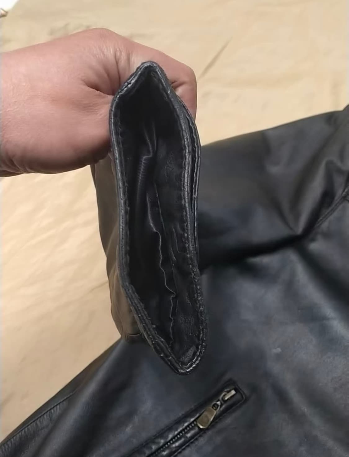 Marlboro Classics 리얼 램스킨 레더 자켓 상품이미지2