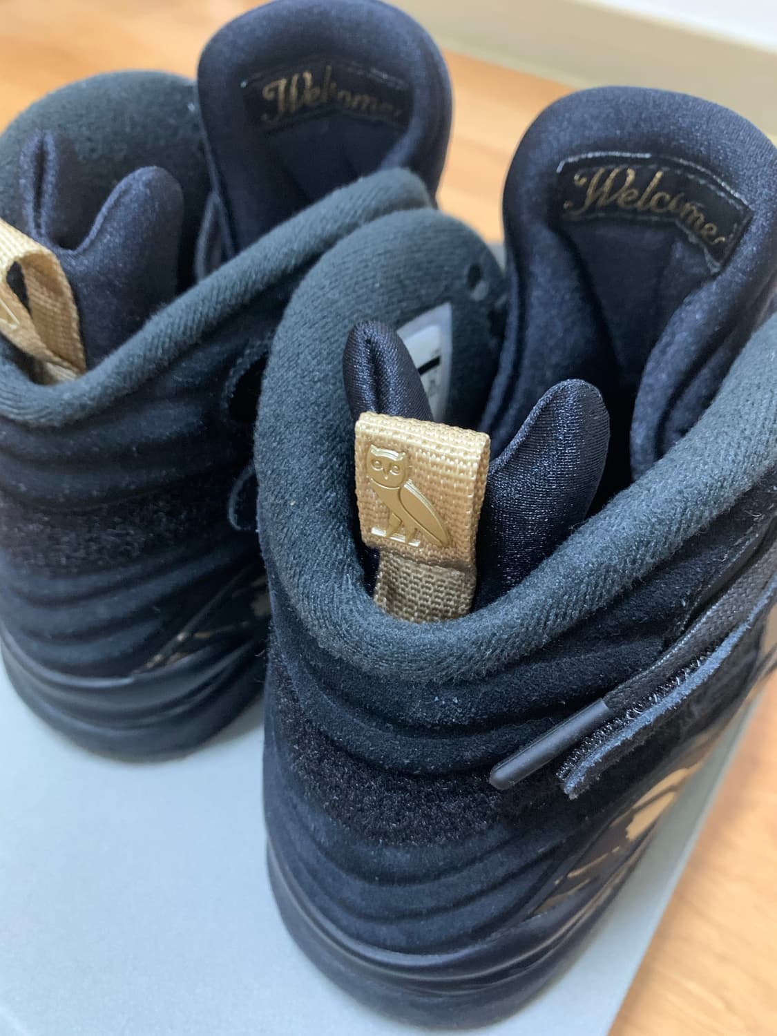 조던 8 레트로 드레이크 ovo 블랙  상품이미지3