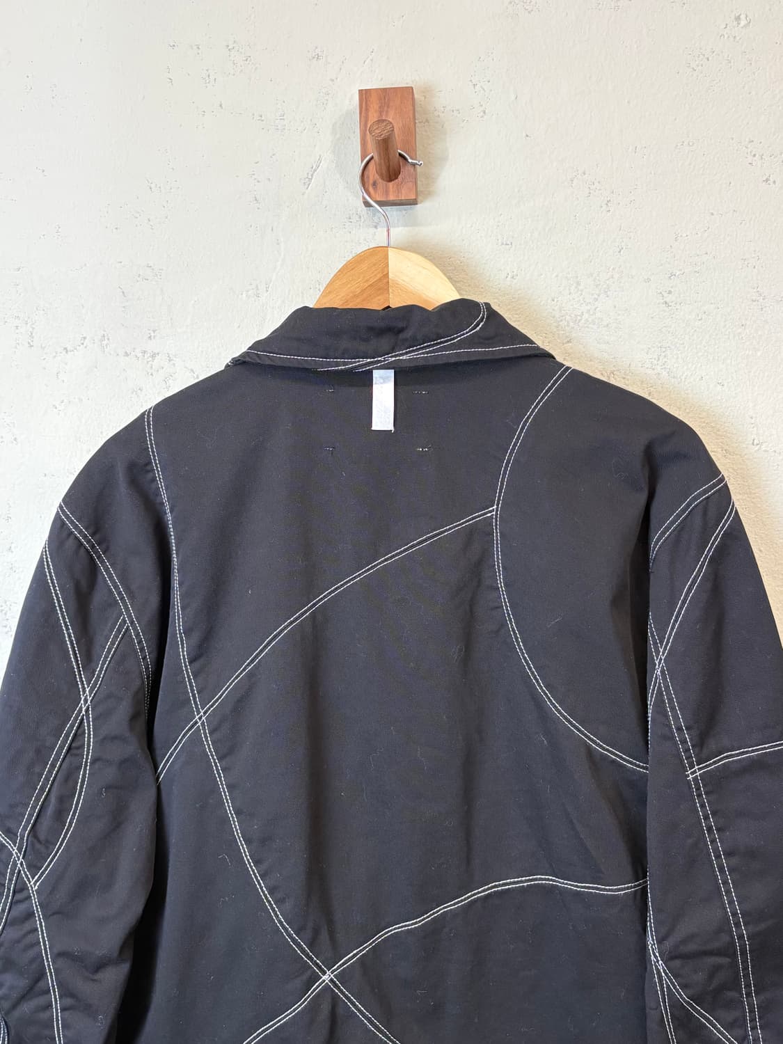 노매뉴얼 스티치 워크자켓 블랙 상품이미지6