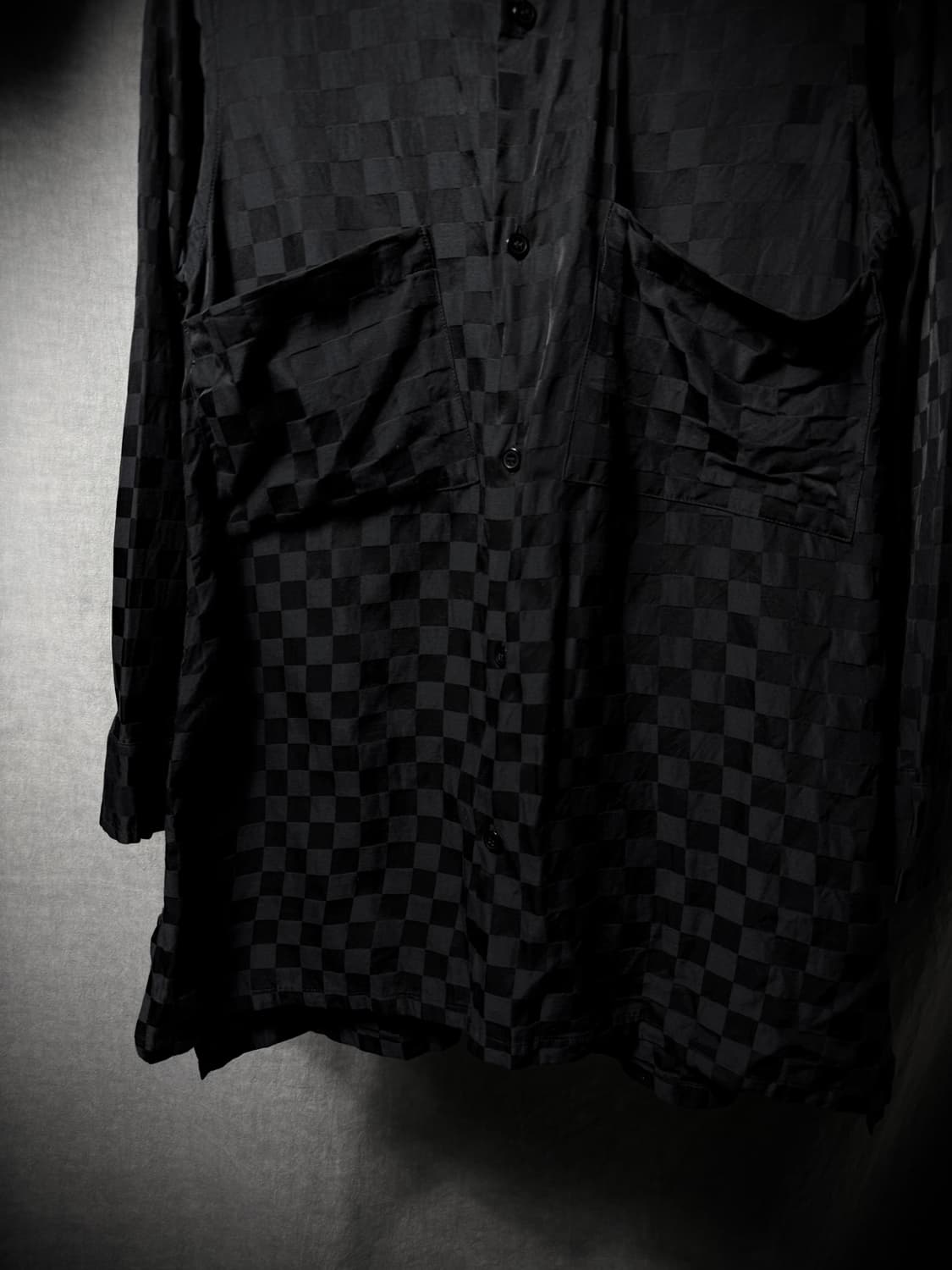 LIMI feu Check Long Shirt   상품이미지4