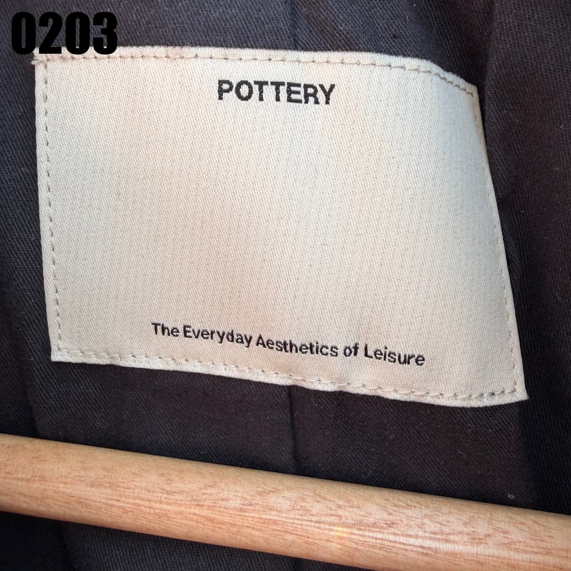 POTTERY 포터리 필드 자켓 워크 자켓 100 다크네이비 0203 상품이미지9