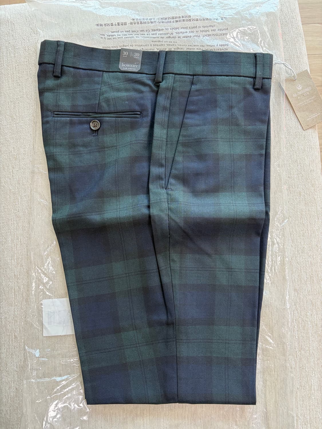 (새상품) J.CREW BOWERY 슬림핏 드레스 팬츠 30x30 상품이미지2