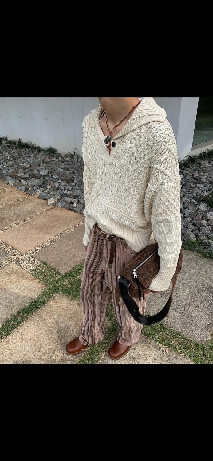 자라 컬렉션 라인 니트 상품이미지1