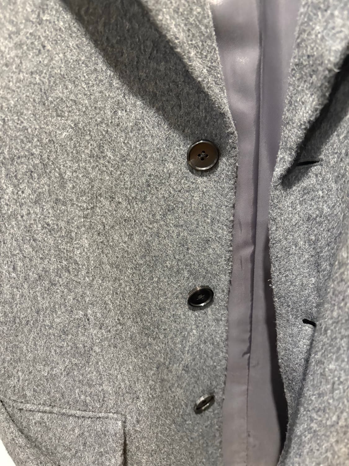 던스트 롱코트(그레이)  상품이미지3