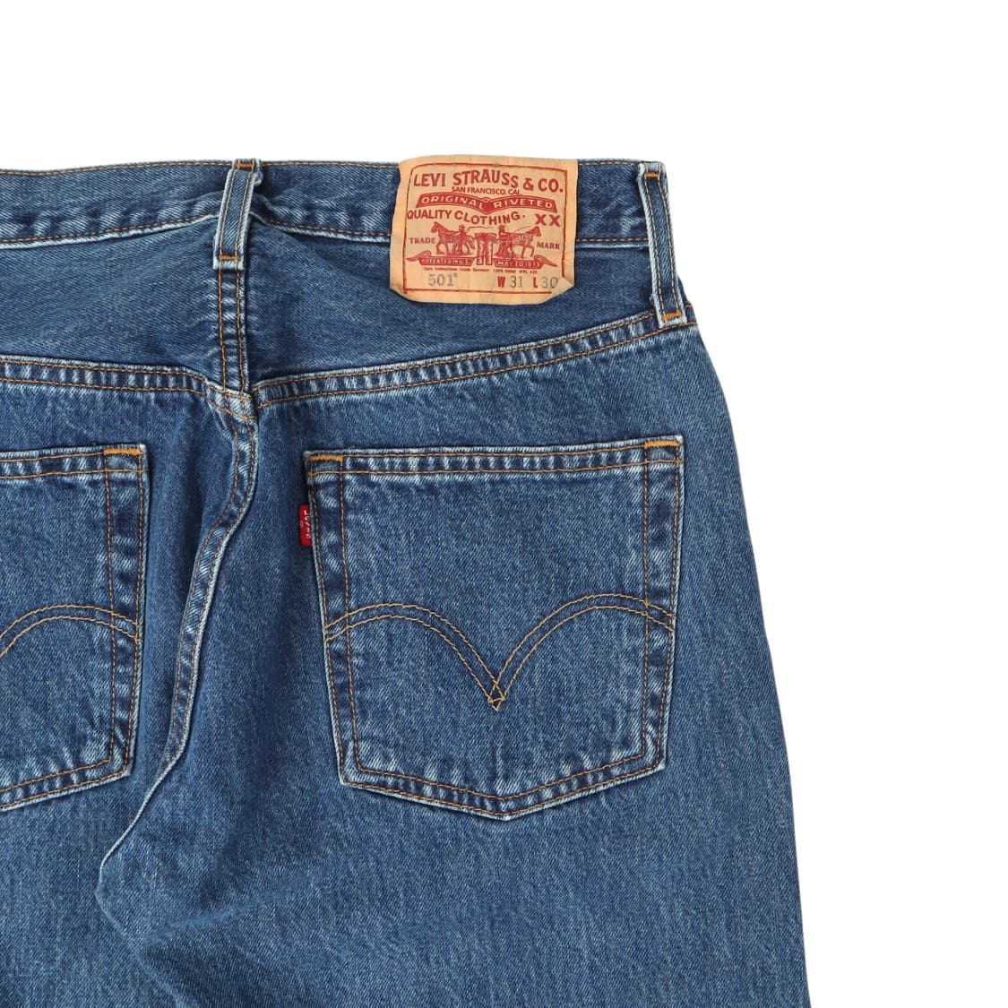리바이스 501 멘즈 오리지날 핏 데님팬츠 상품이미지3