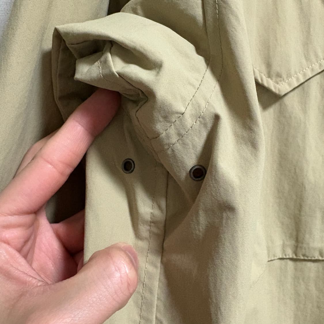 (민트급) 폴로 랄프로렌 M65 나일론 필드자켓 / 베이지, M 상품이미지6