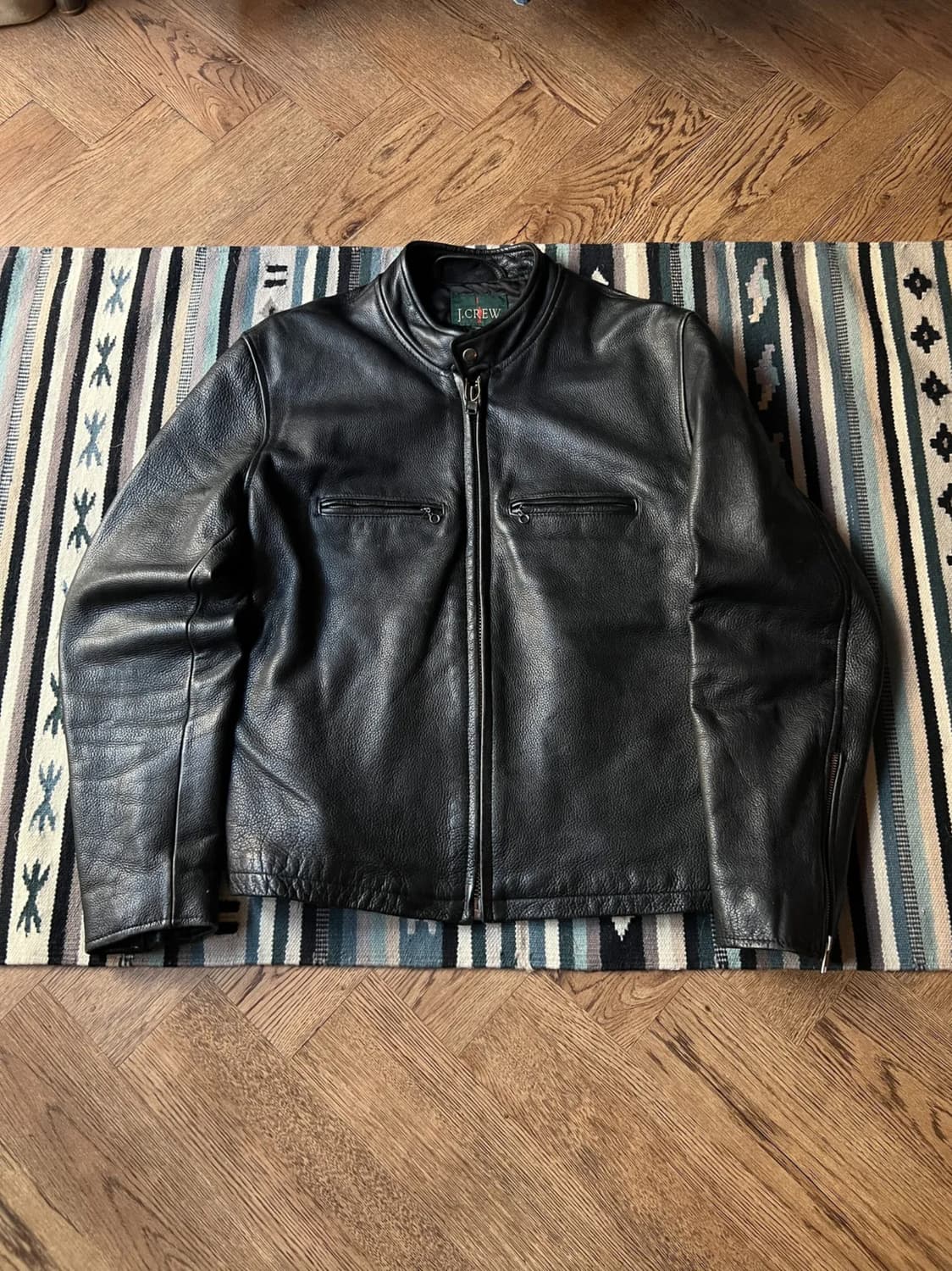 [S]90's J.Crew 제이크루 싱글라이더 자켓 상품이미지1