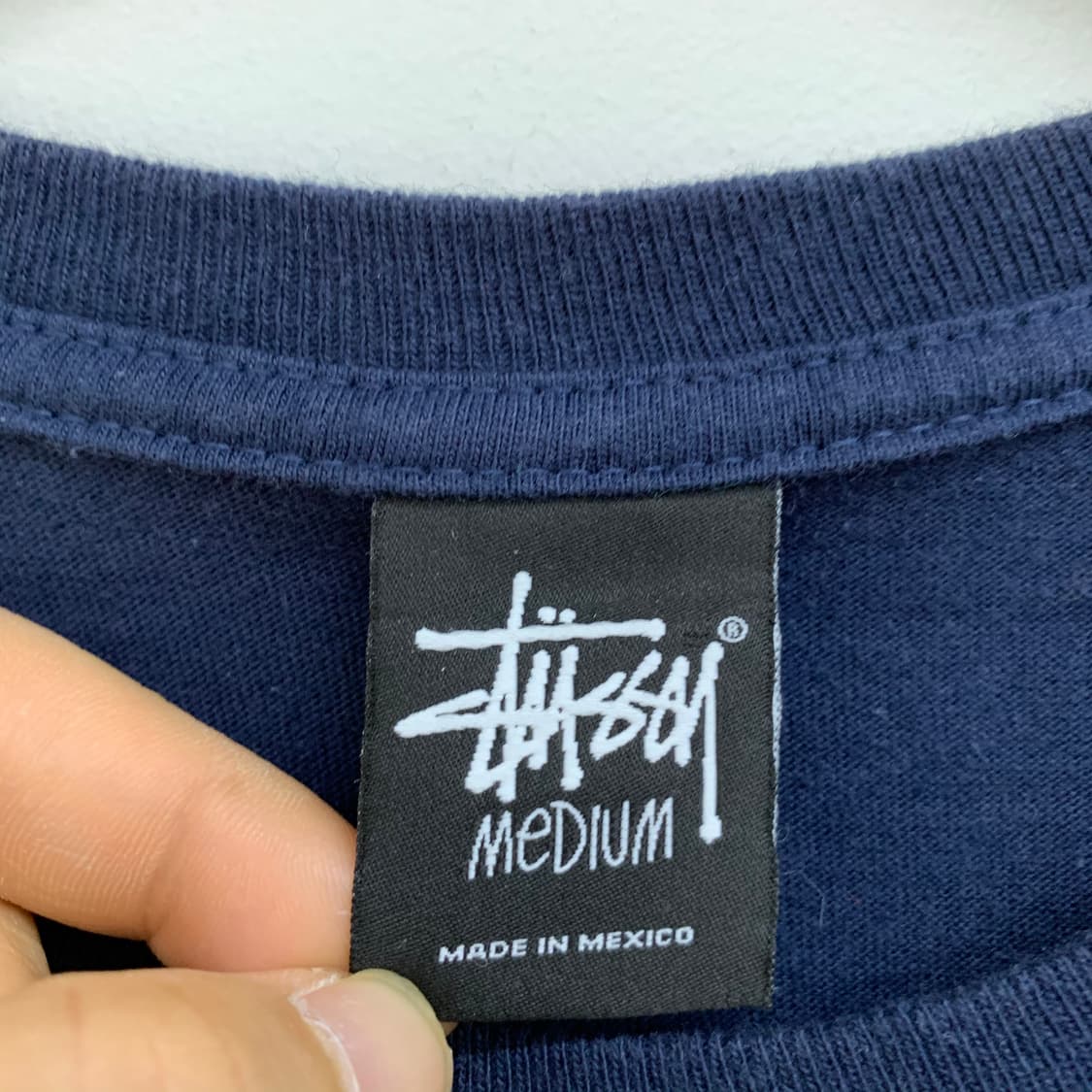 스투시 인터네셔널 백프린팅 네이비 롱슬리브 상품이미지7