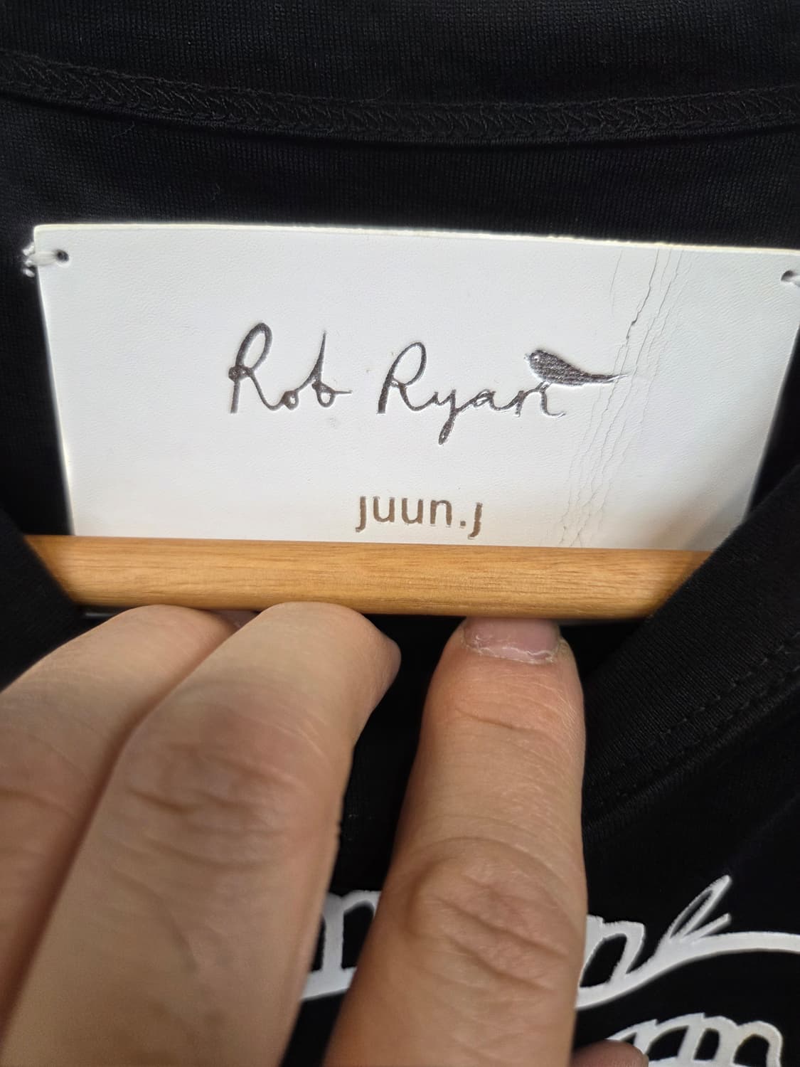 준지 롭라이언 콜라보 레터링 실버 프린팅 반팔 m 오버핏  상품이미지3