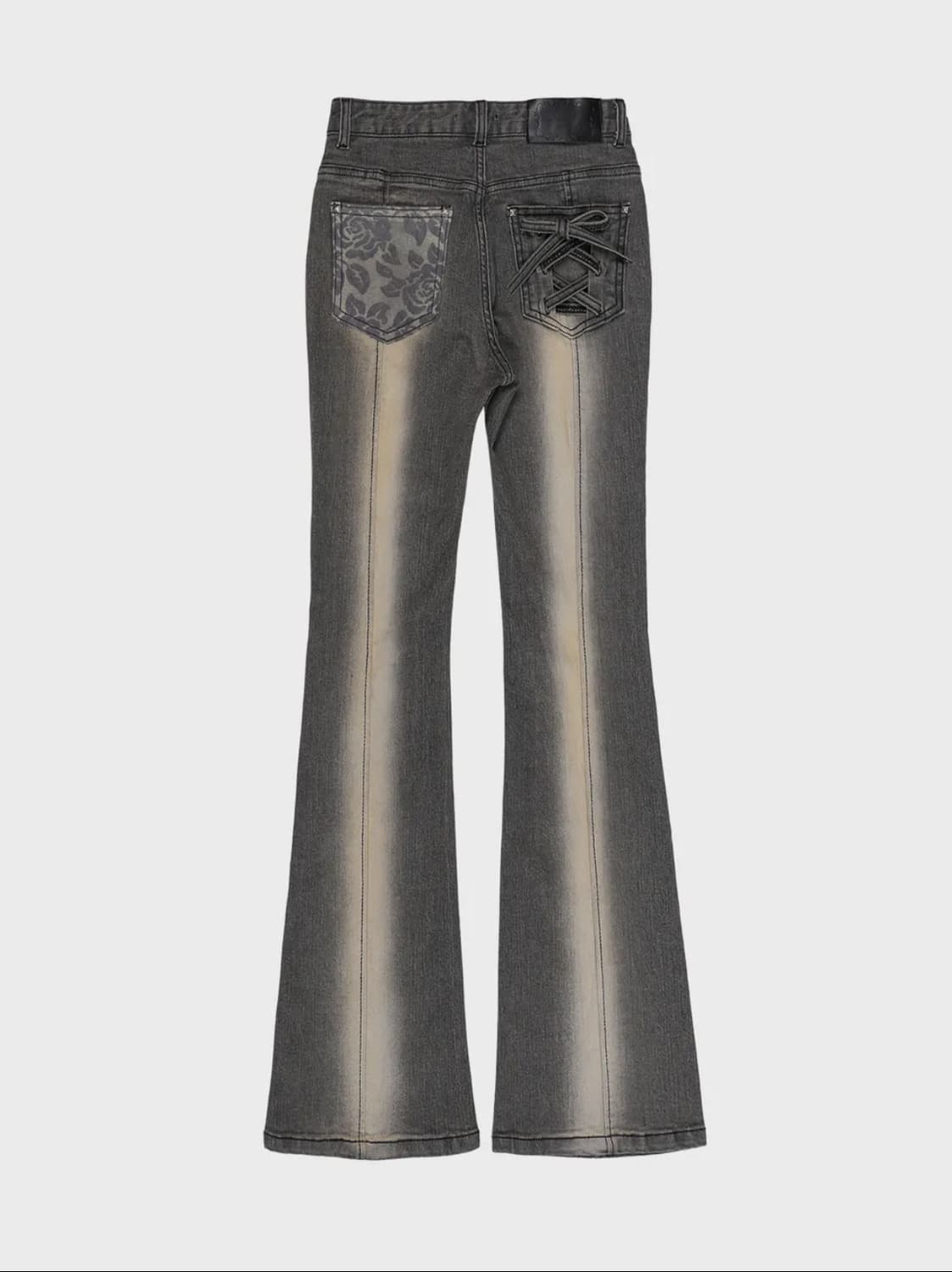 달링유어배드 데님 코르셋 부츠컷  상품이미지1