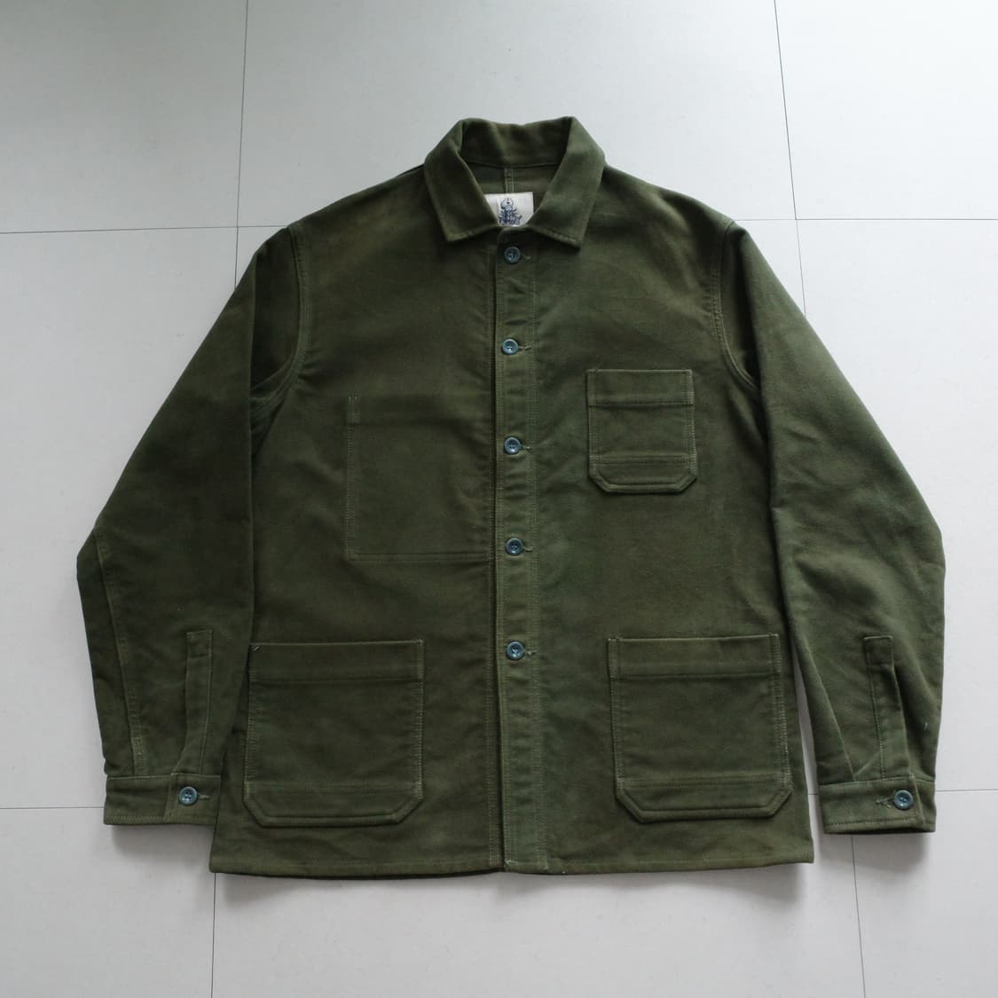 캡틴산토르 이탈리아 생산 몰스킨 초어 워크 자켓 M 상품이미지1