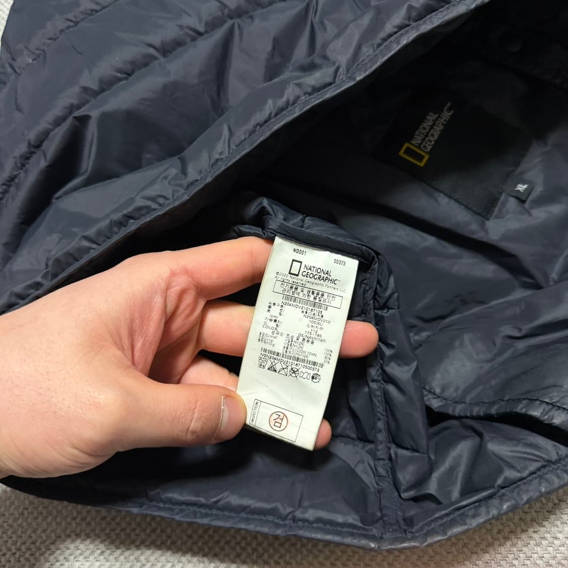 내셔널지오그래픽 경량패딩 조끼 상품이미지4