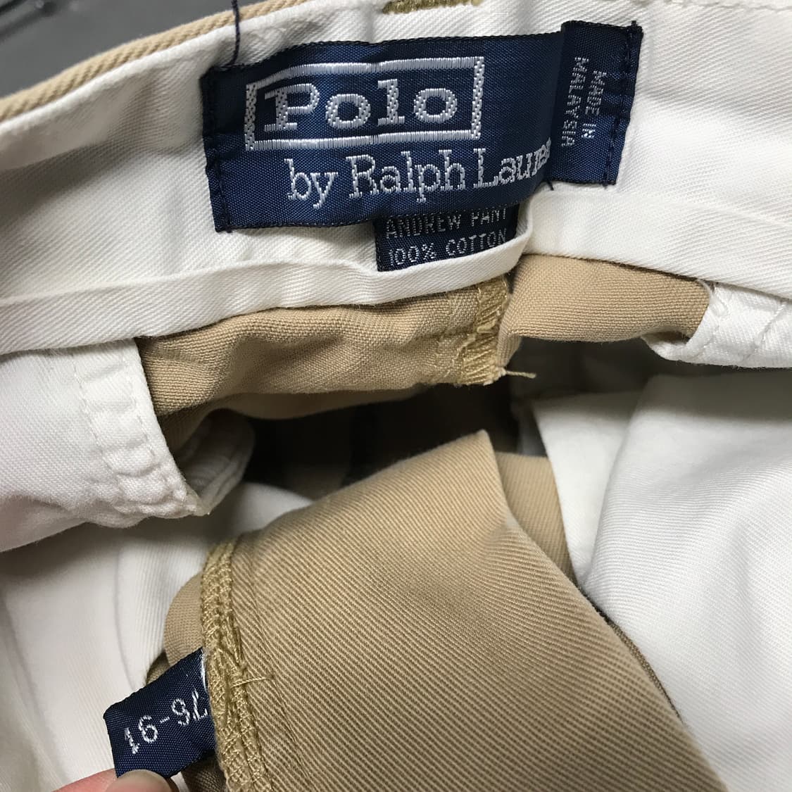폴로 랄프로렌 베이지 치노 팬츠 76-91 상품이미지6