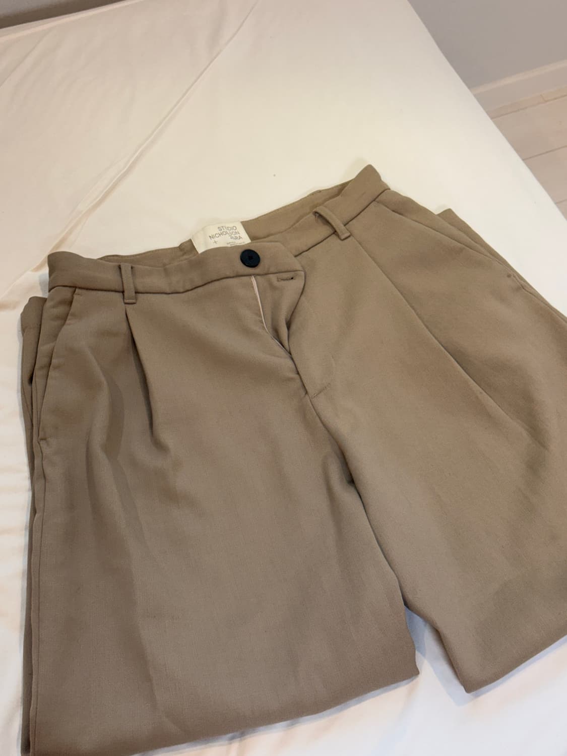 스튜디오 니콜슨 자라 플리츠 와이드 팬츠 EU40 상품이미지2