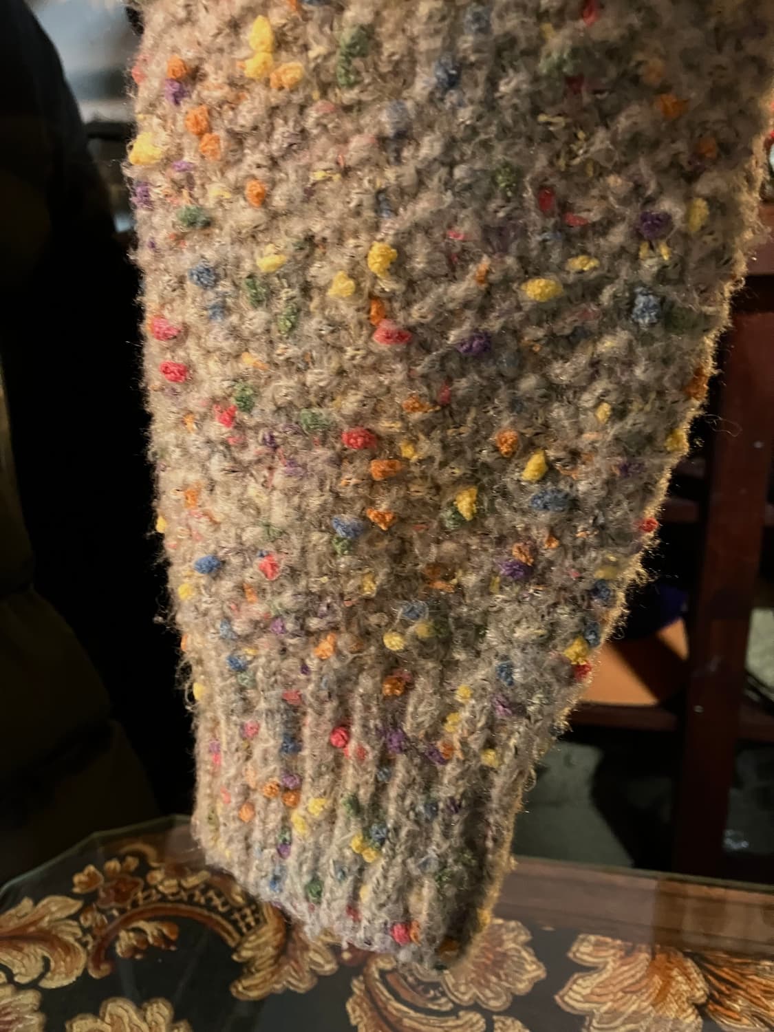 Sha Mu 멀티컬러 볼 터틀넥 스웨터 OS 상품이미지8