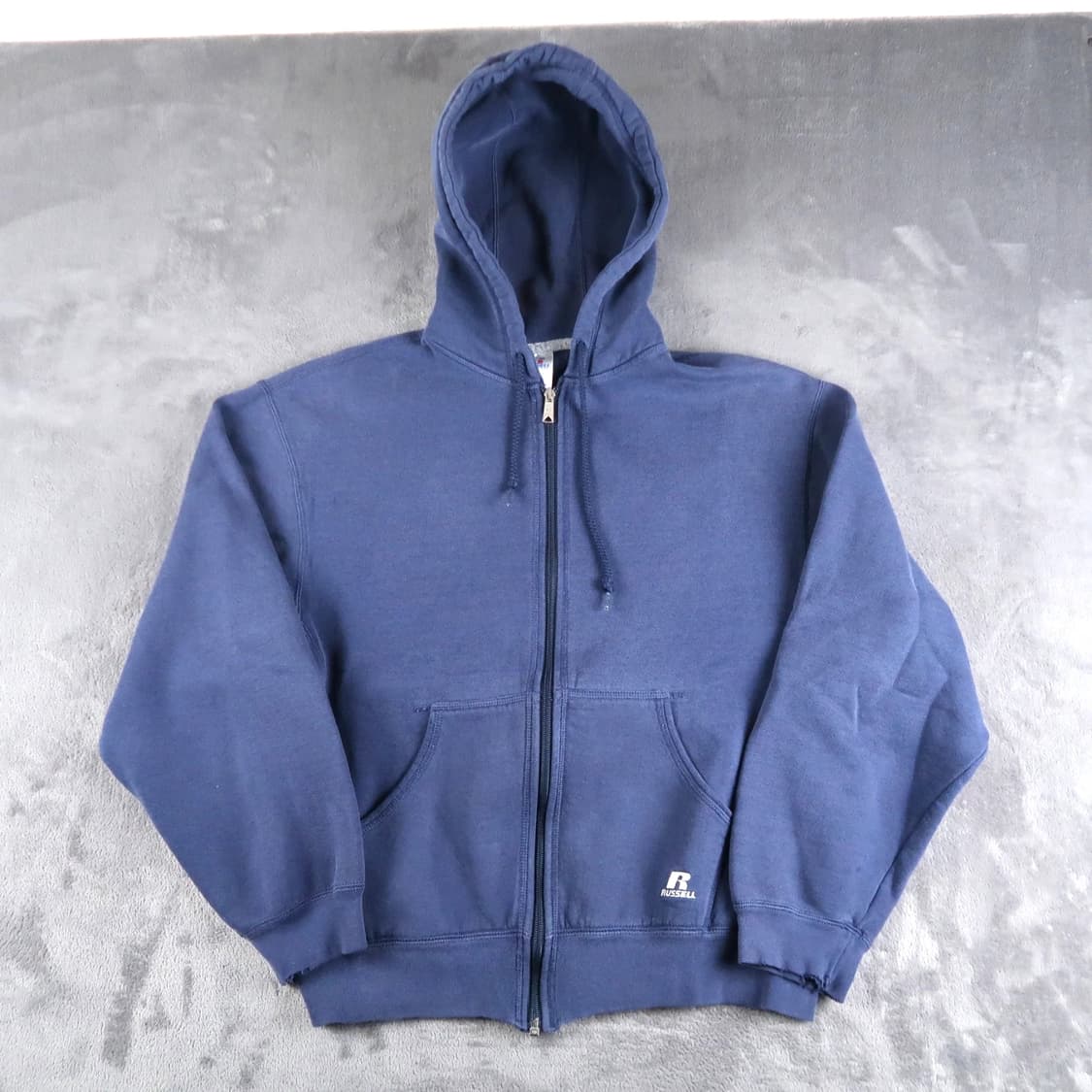 러셀 애슬레틱 스웻 후드집업 네이비 상품이미지1