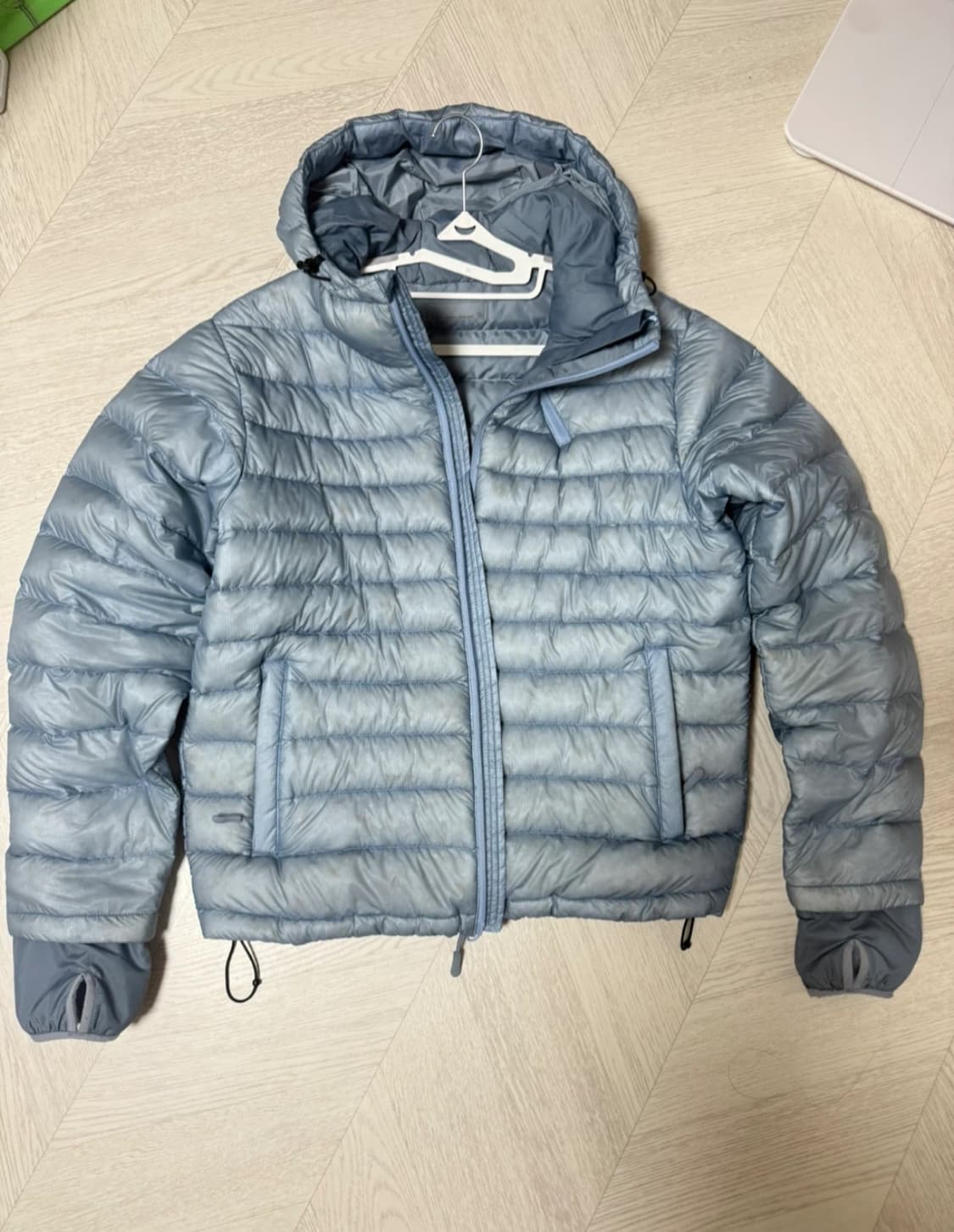 산산기어 서픽스 푸퍼자켓 스카이블루 /1사이즈 상품이미지1