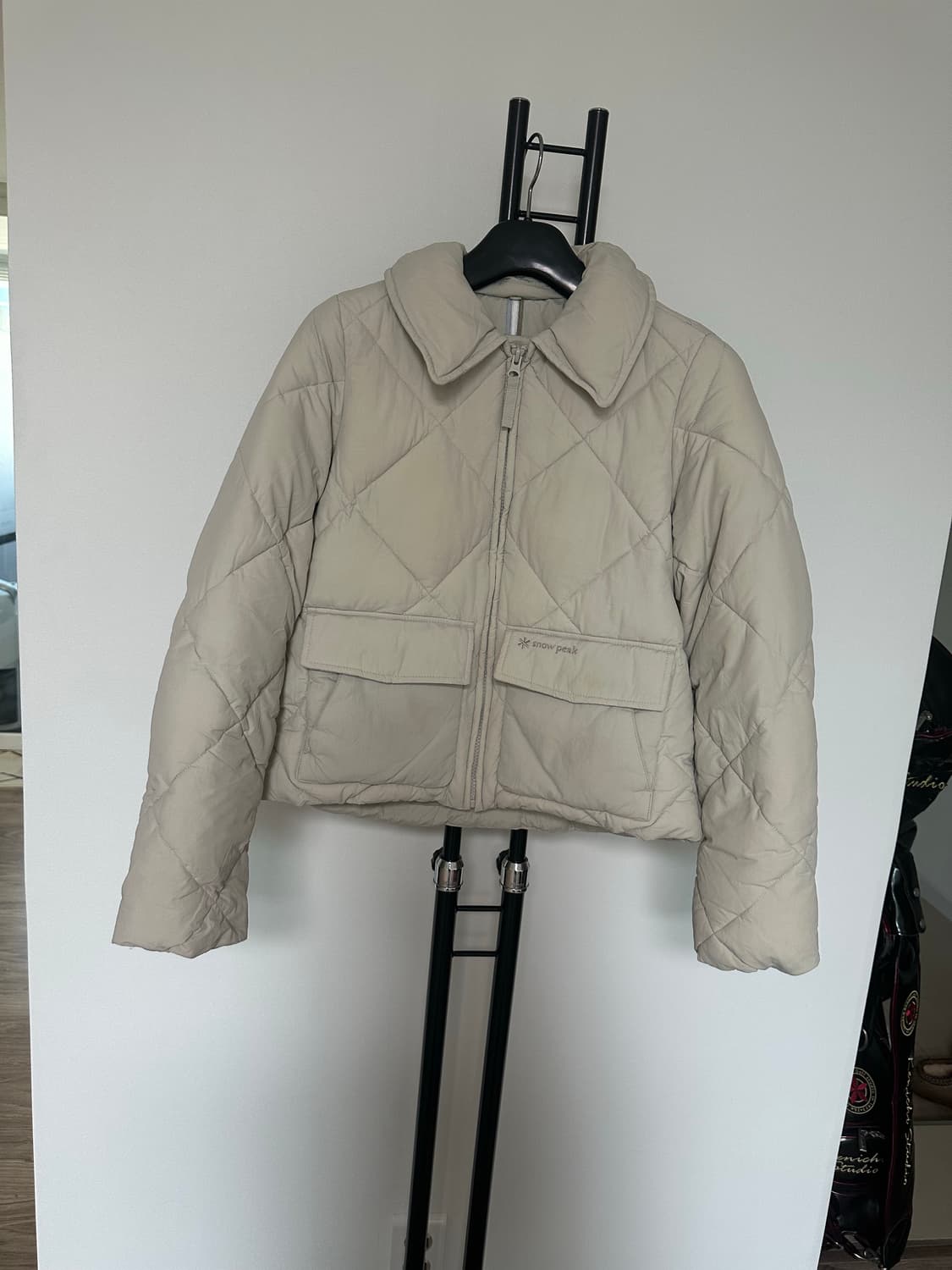 스노우피크   여성  퀼팅  숏패딩 -32사이즈 상품이미지3