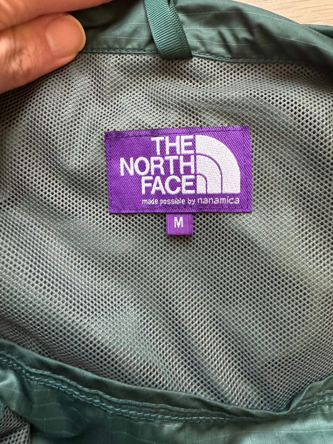 노스페이스 퍼플라벨 윈드 파카 M 상품이미지3
