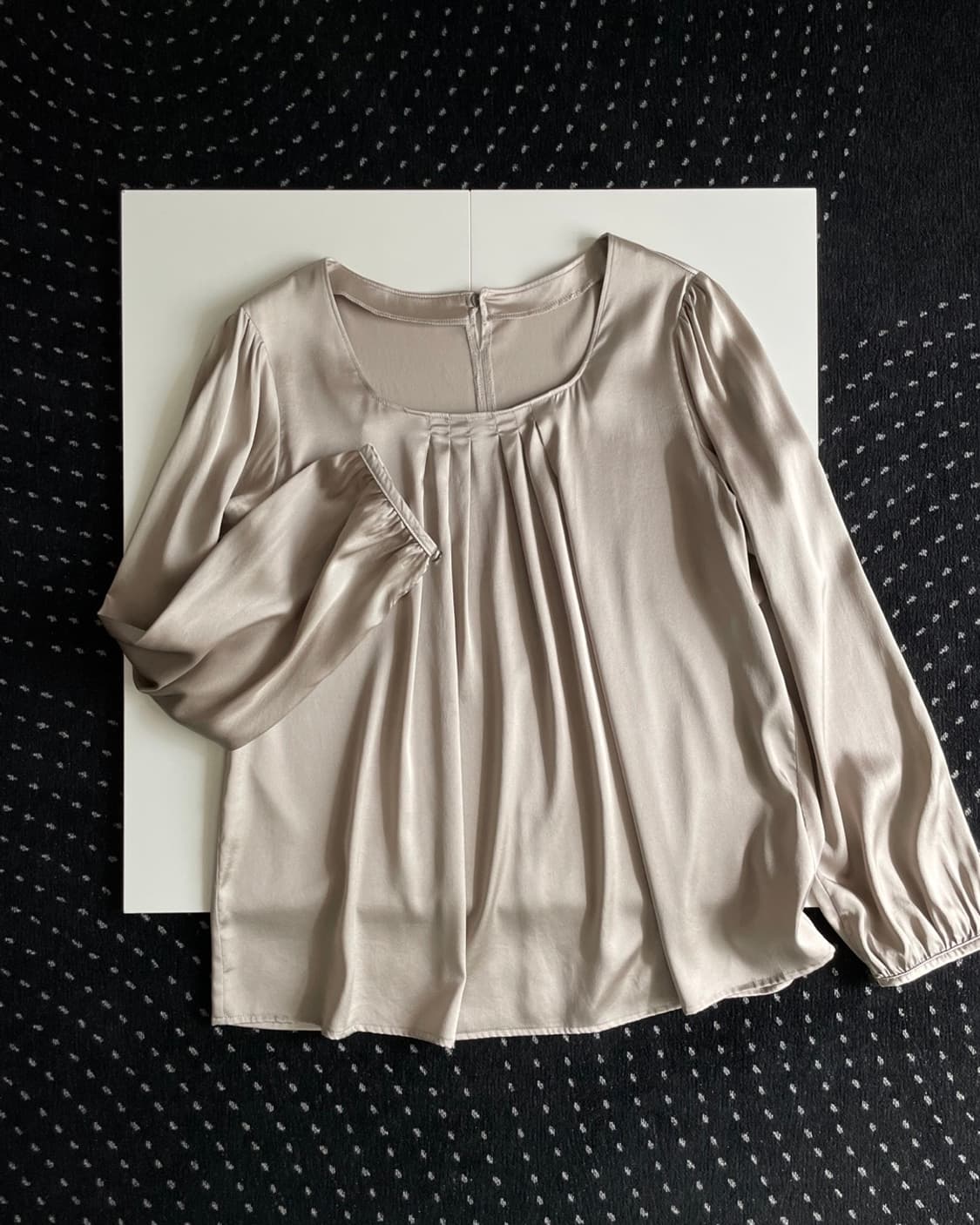 silk pullover blouse 상품이미지1
