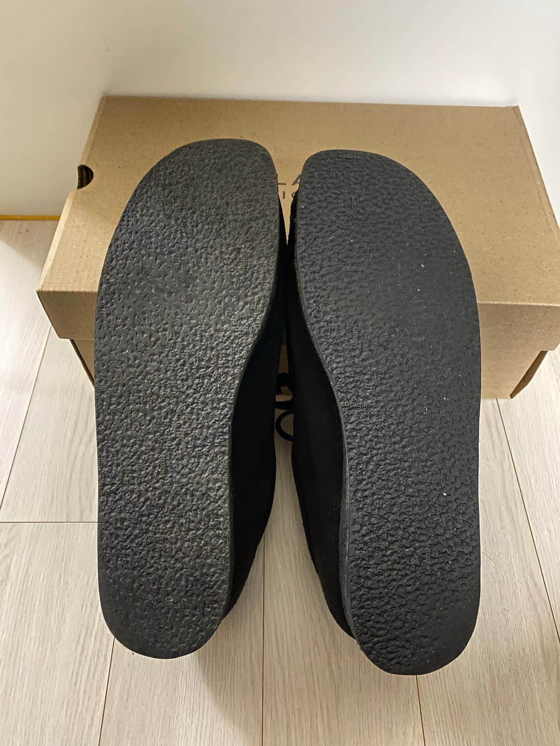 클락스 왈라비 블랙 스웨이드 uk8.5 상품이미지5