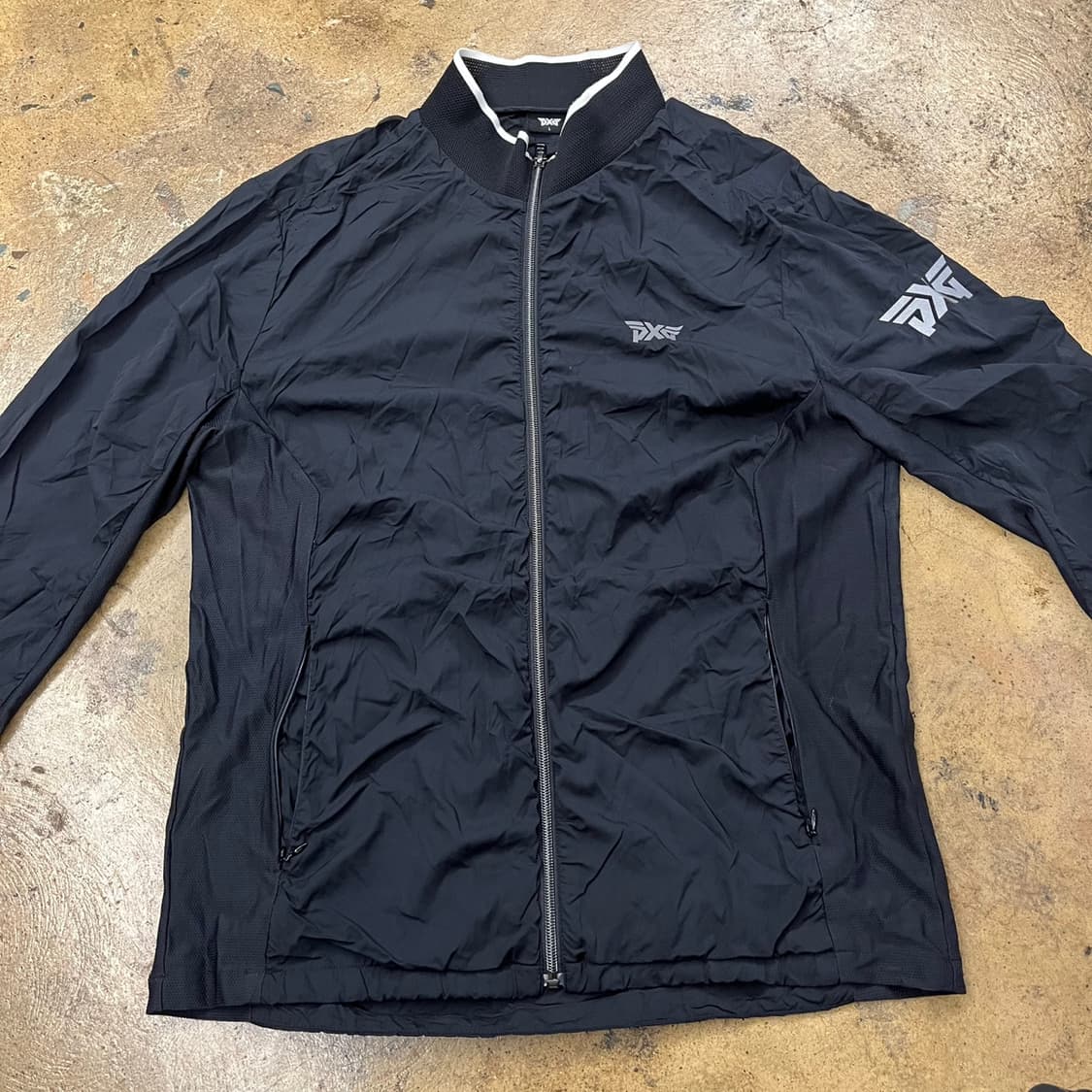 [정품/L] PXG 블랙 바람막이 자켓 b8 상품이미지3