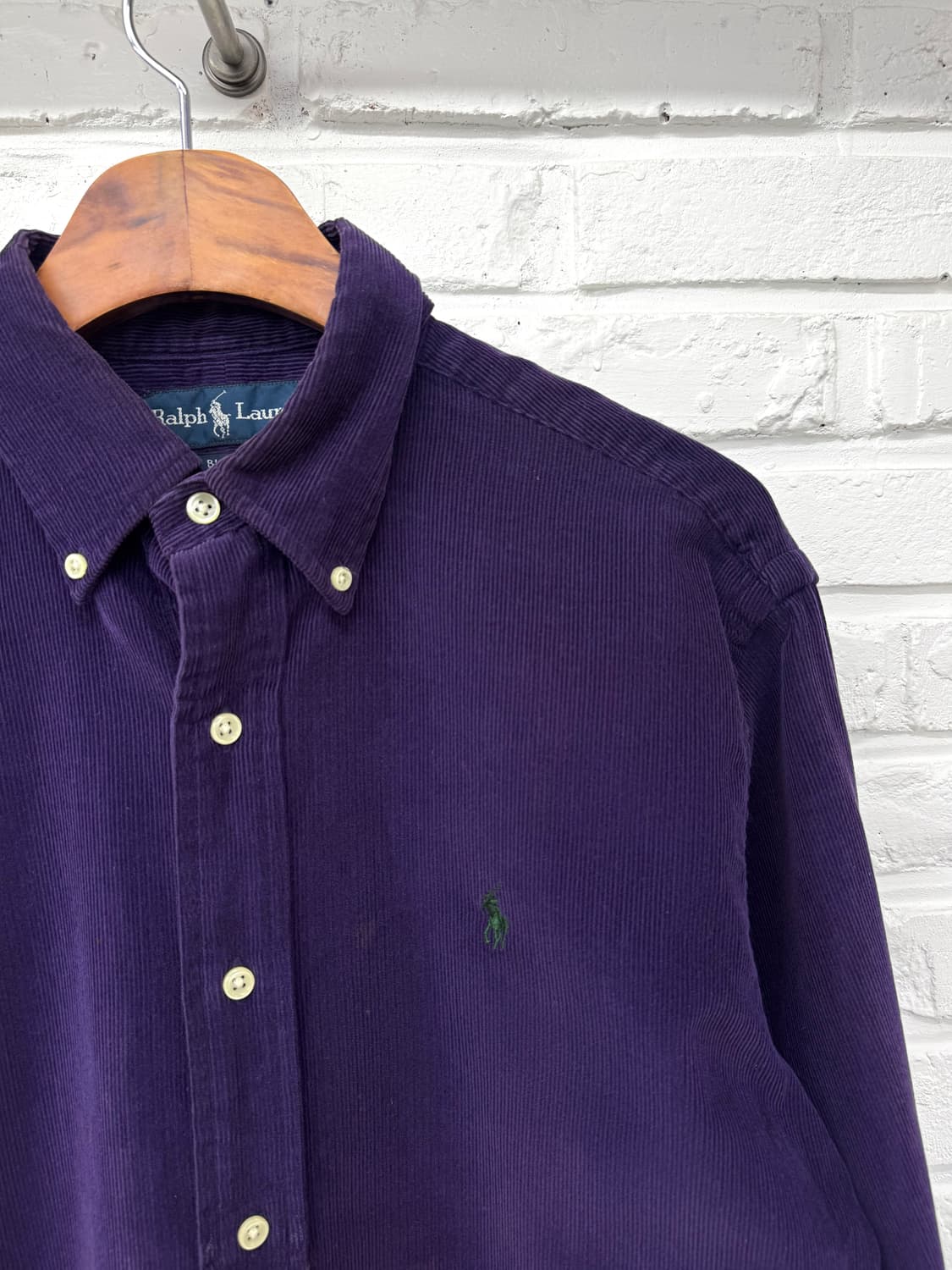 폴로 퍼플 코듀로이 셔츠 상품이미지4