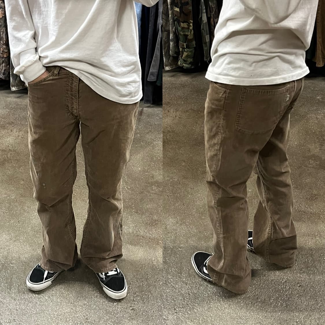 70s 리바이스646 코듀로이 벨바텀 (31“) 상품이미지6