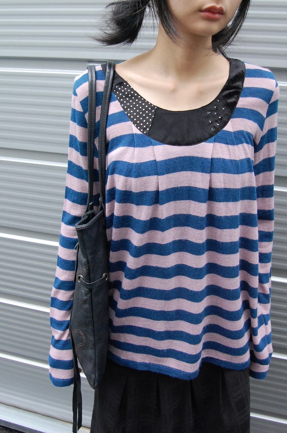 Sunao kuwahara stripe knit 상품이미지3