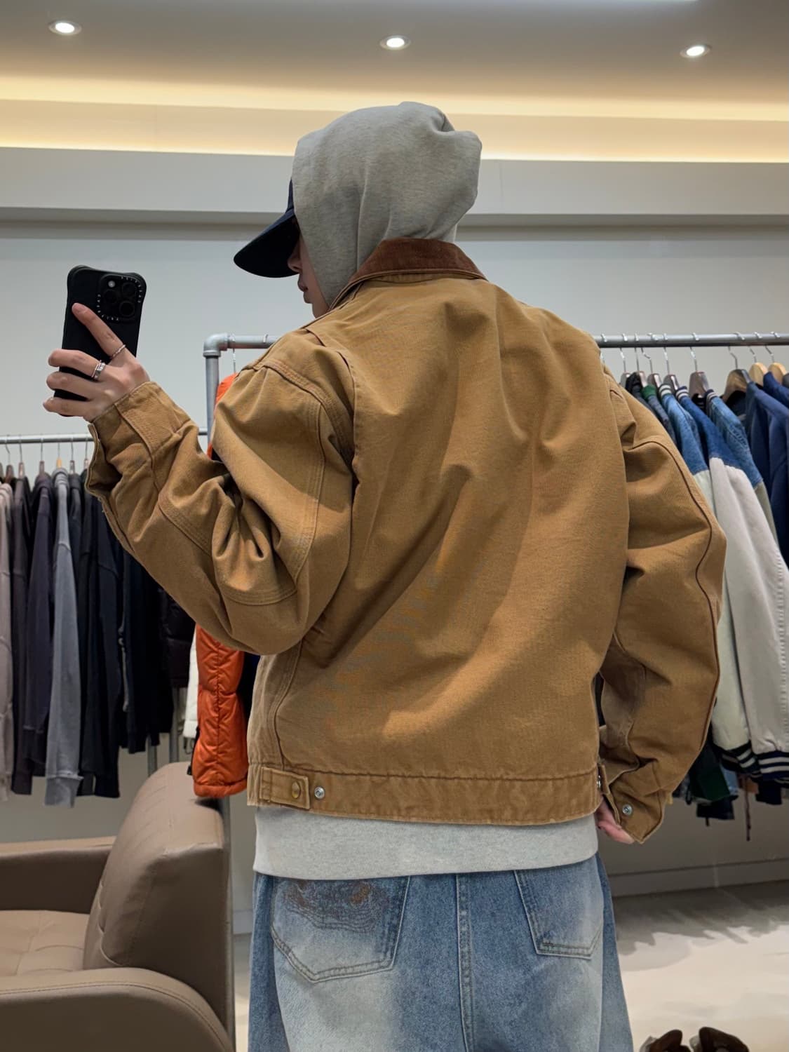 90s 칼하트 디트로이트 워크자켓 상품이미지8