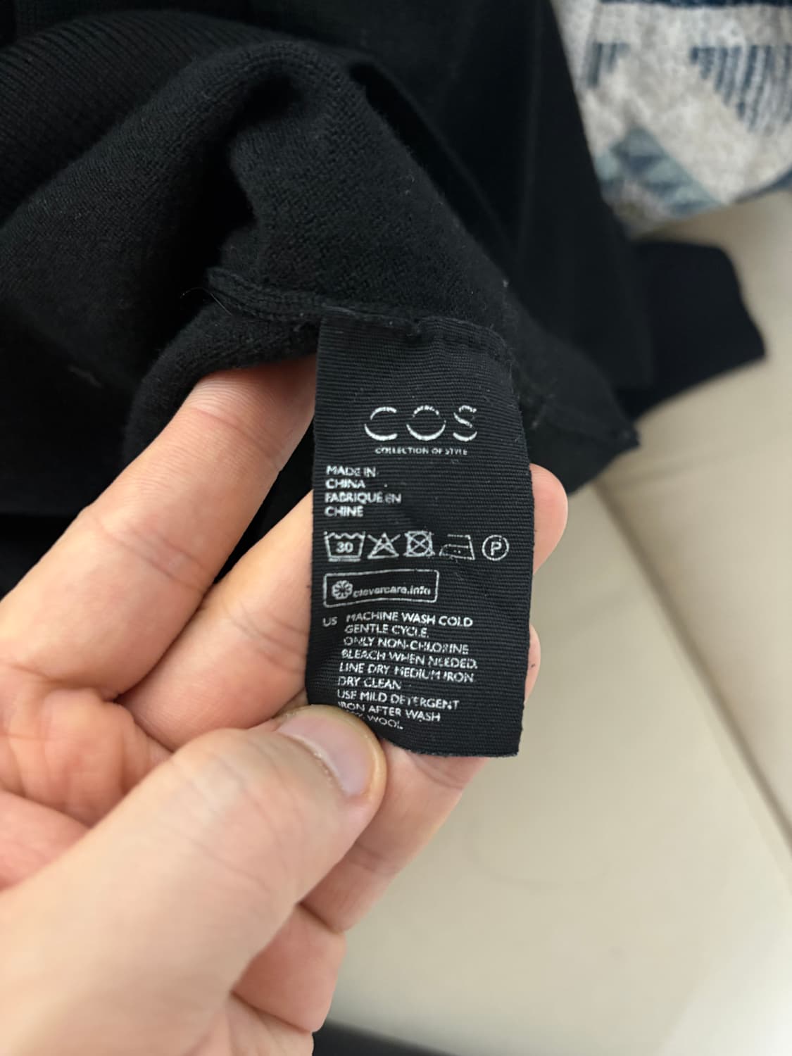 COS 코스 크루넥 울 니트 100% 상품이미지5