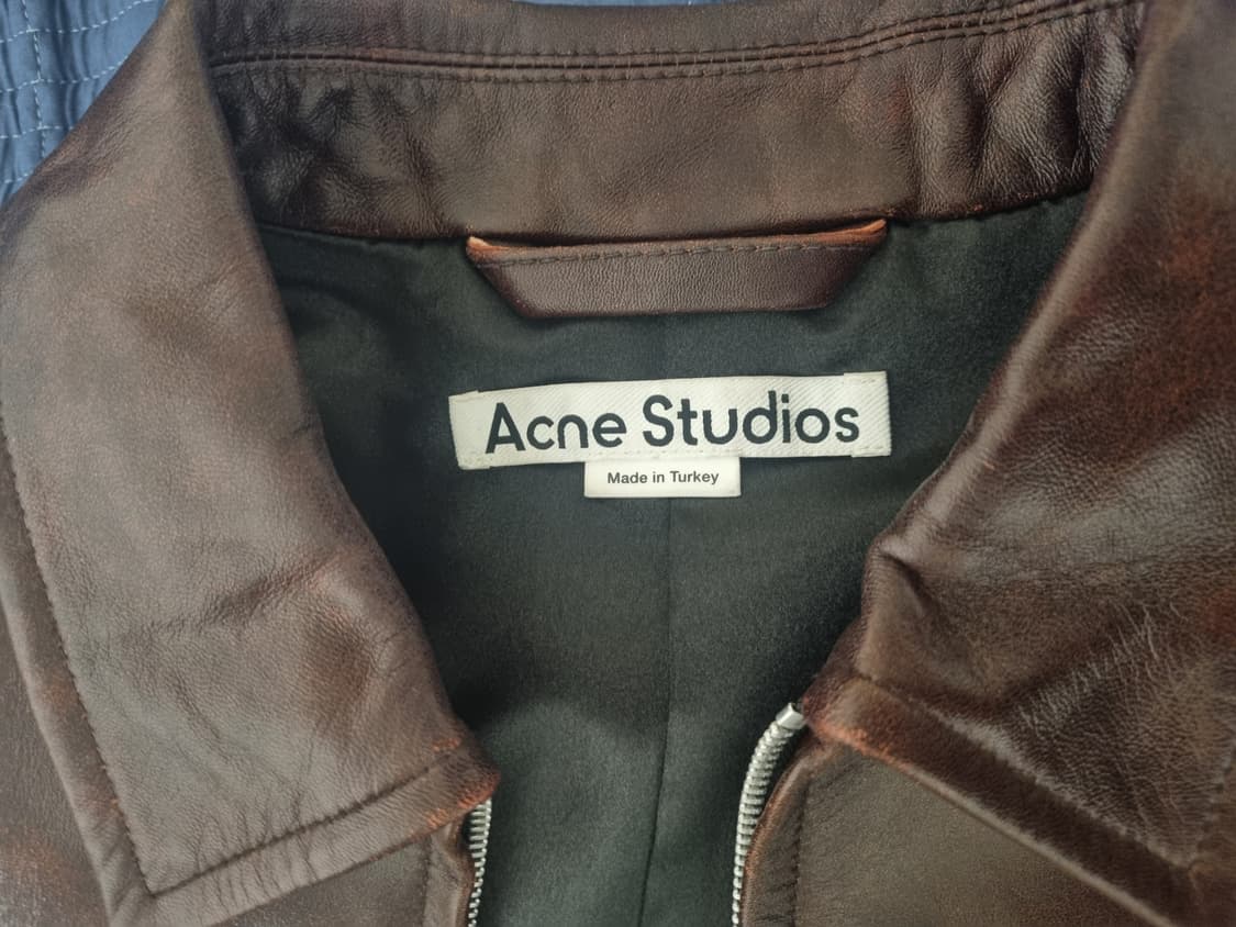 [44] 아크네스튜디오 램스킨 레더자켓 상품이미지3