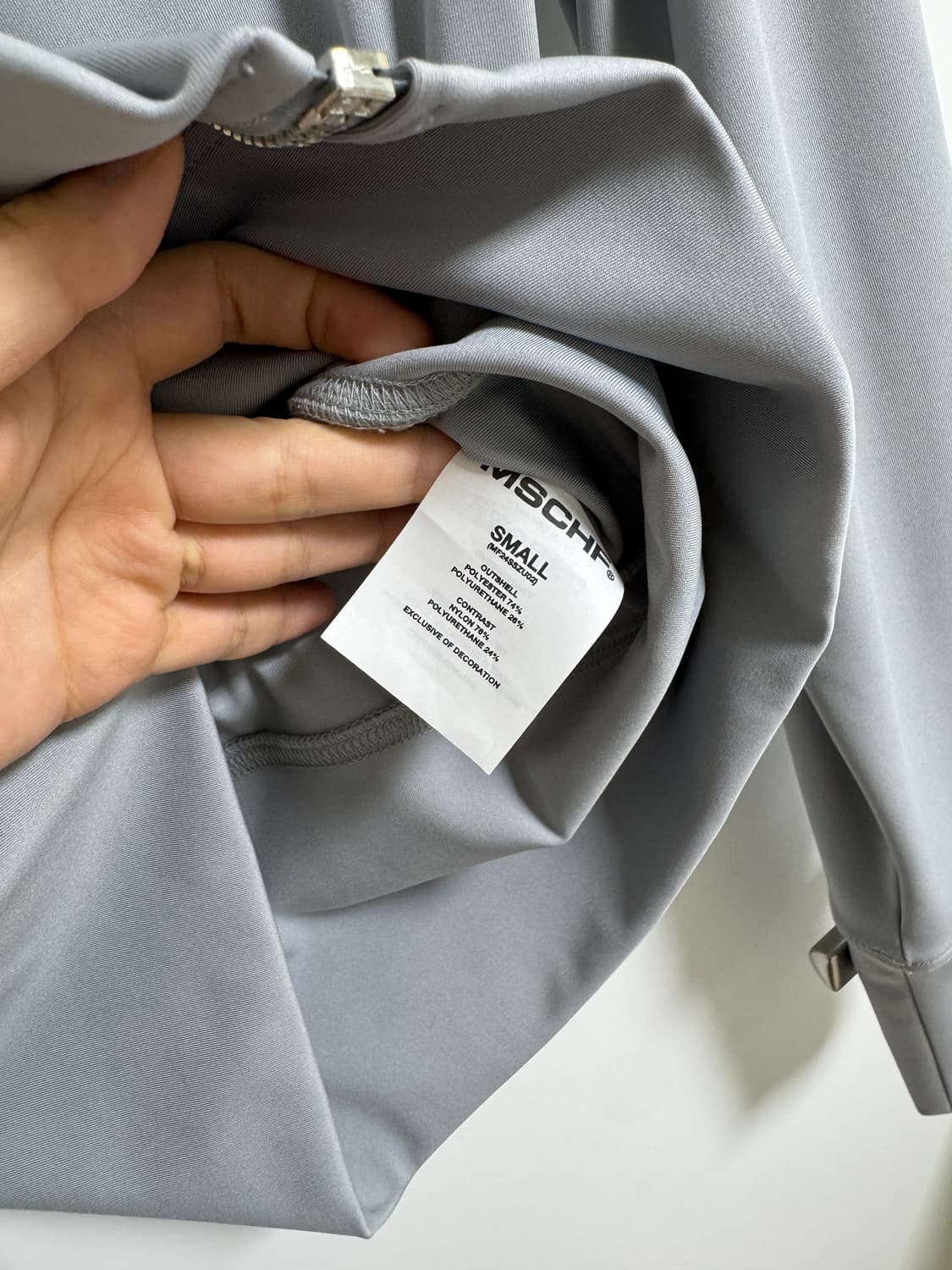 미스치프 그레이 트레이닝 집업 상품이미지5