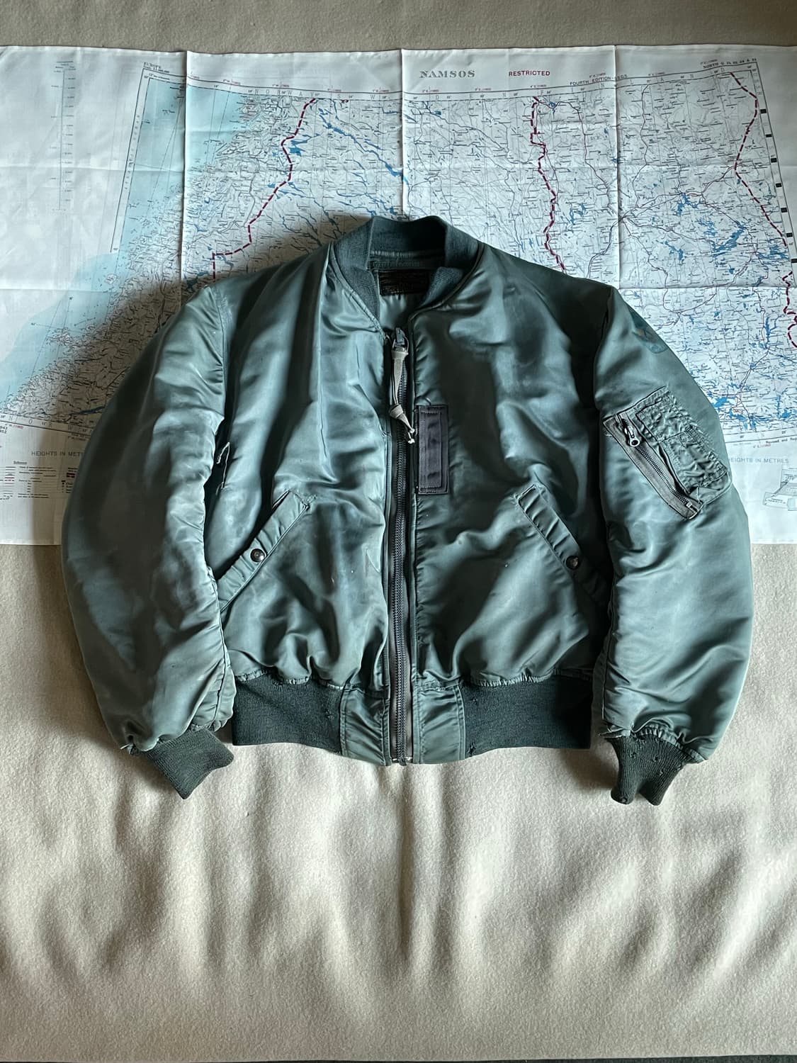 50s USAF B15d Flight Jacket modified 상품이미지2