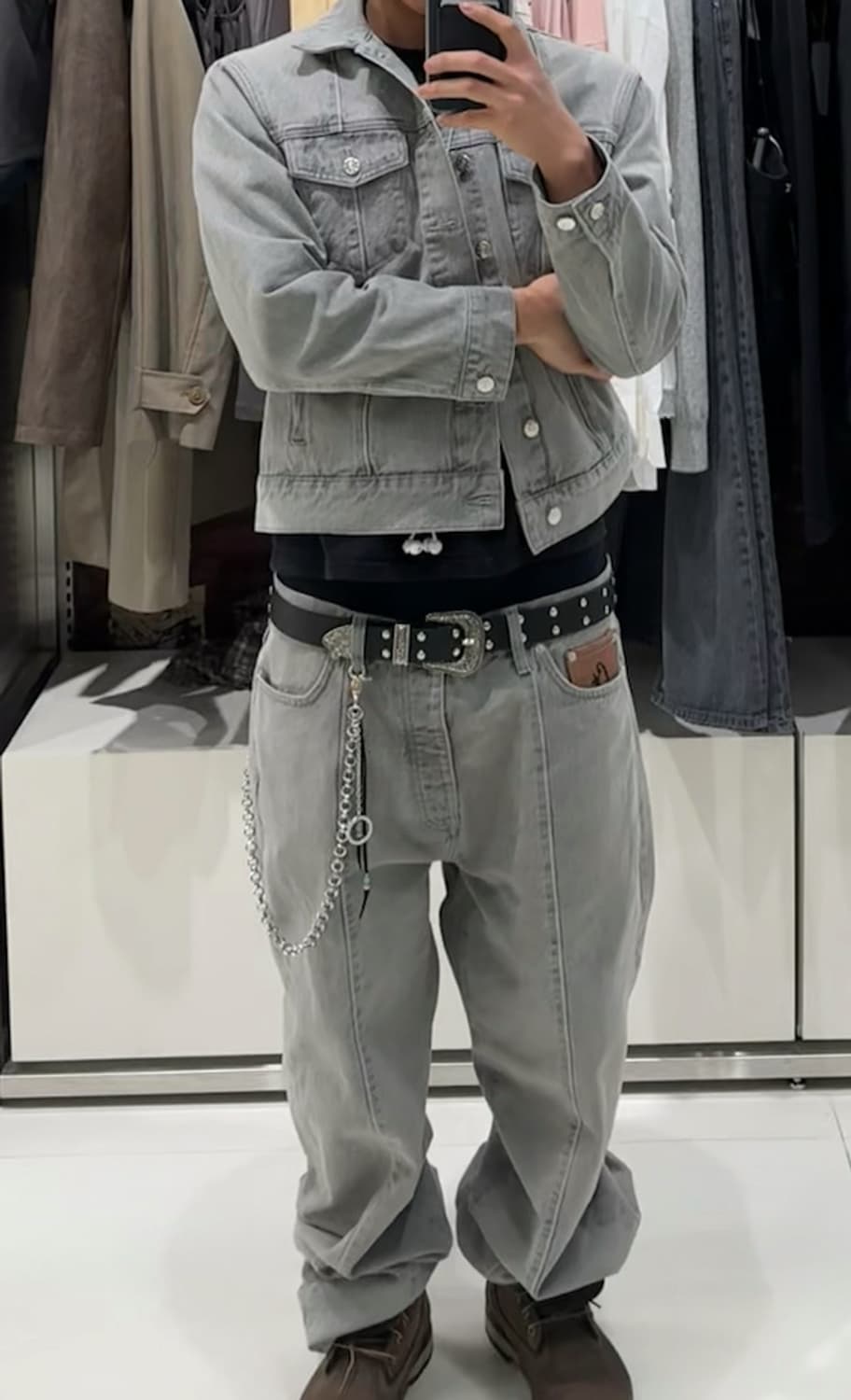 코르테이즈 C스타 데님 자켓 상품이미지3