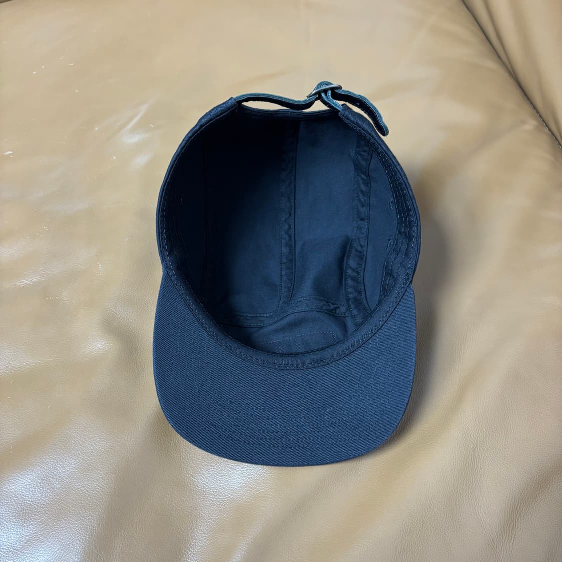 슈프림 캠프캡 모자 레드 박스로고 블랙 상품이미지6