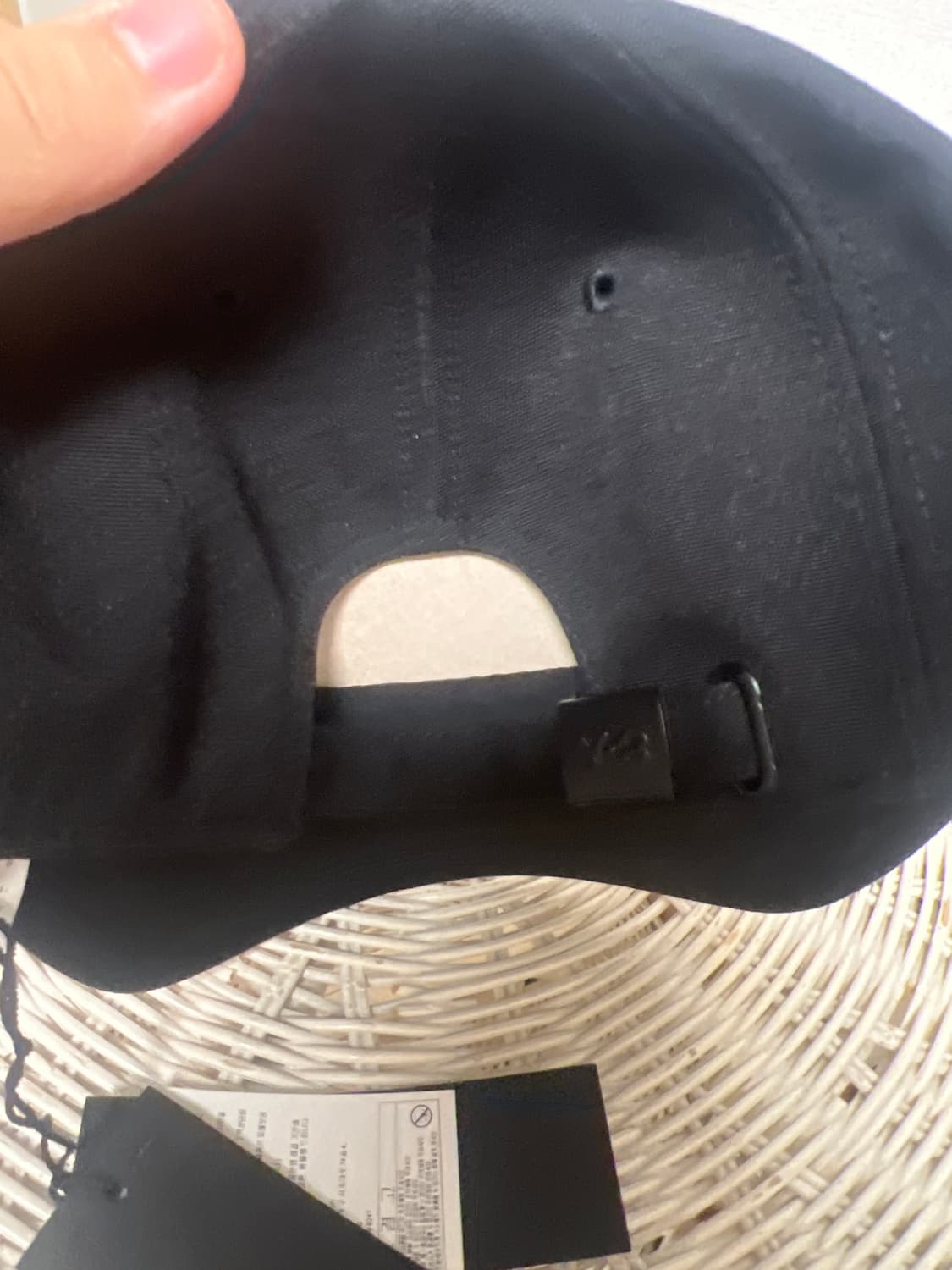 아디다스 Y-3캡 화이트로고 상품이미지2