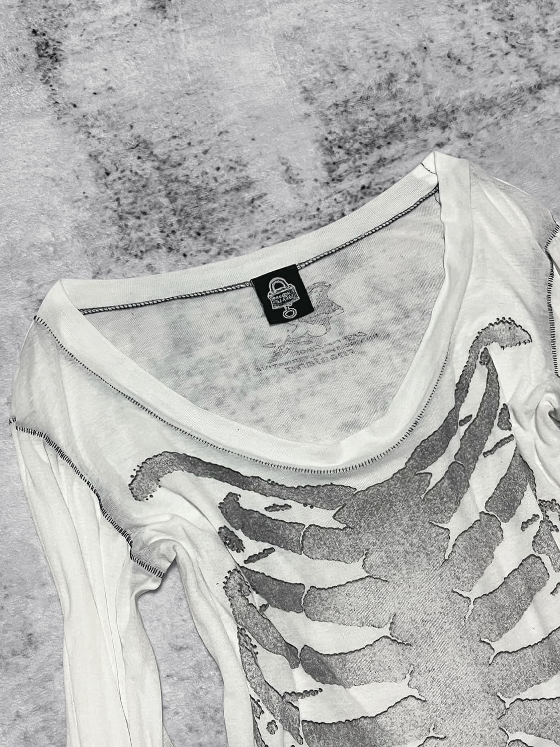 (rnaslang) 00s bone loose t  상품이미지2