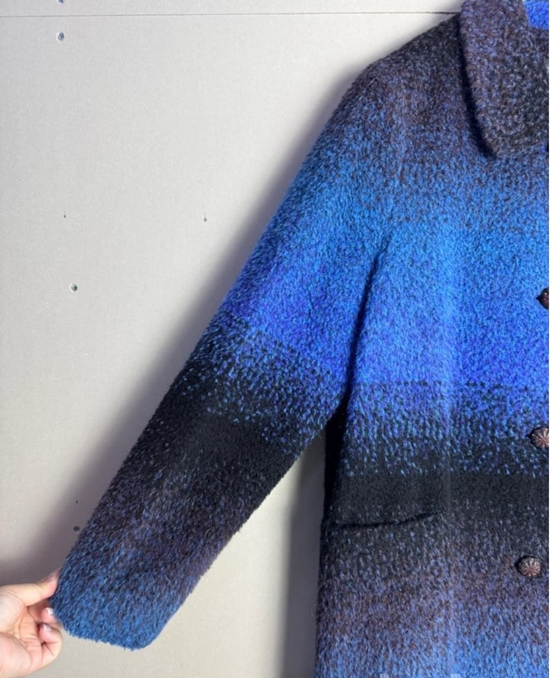 디자이너 리베도HIGH FASHION(정품)최고급 알파카소재 모직코트 ㅈ 상품이미지2