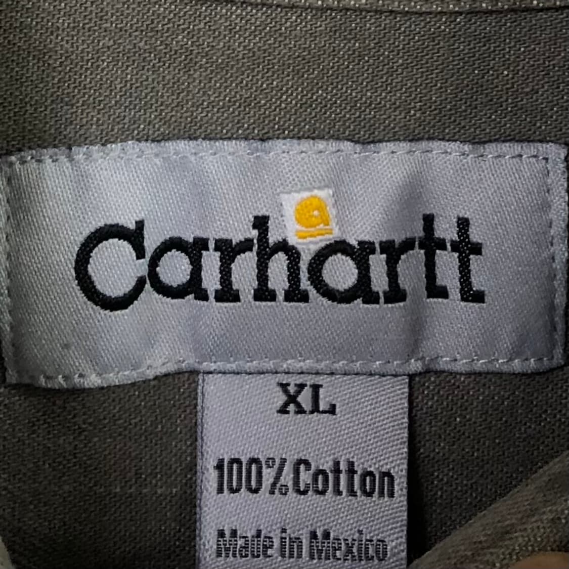 XL 칼하트 데님 셔츠 상품이미지3