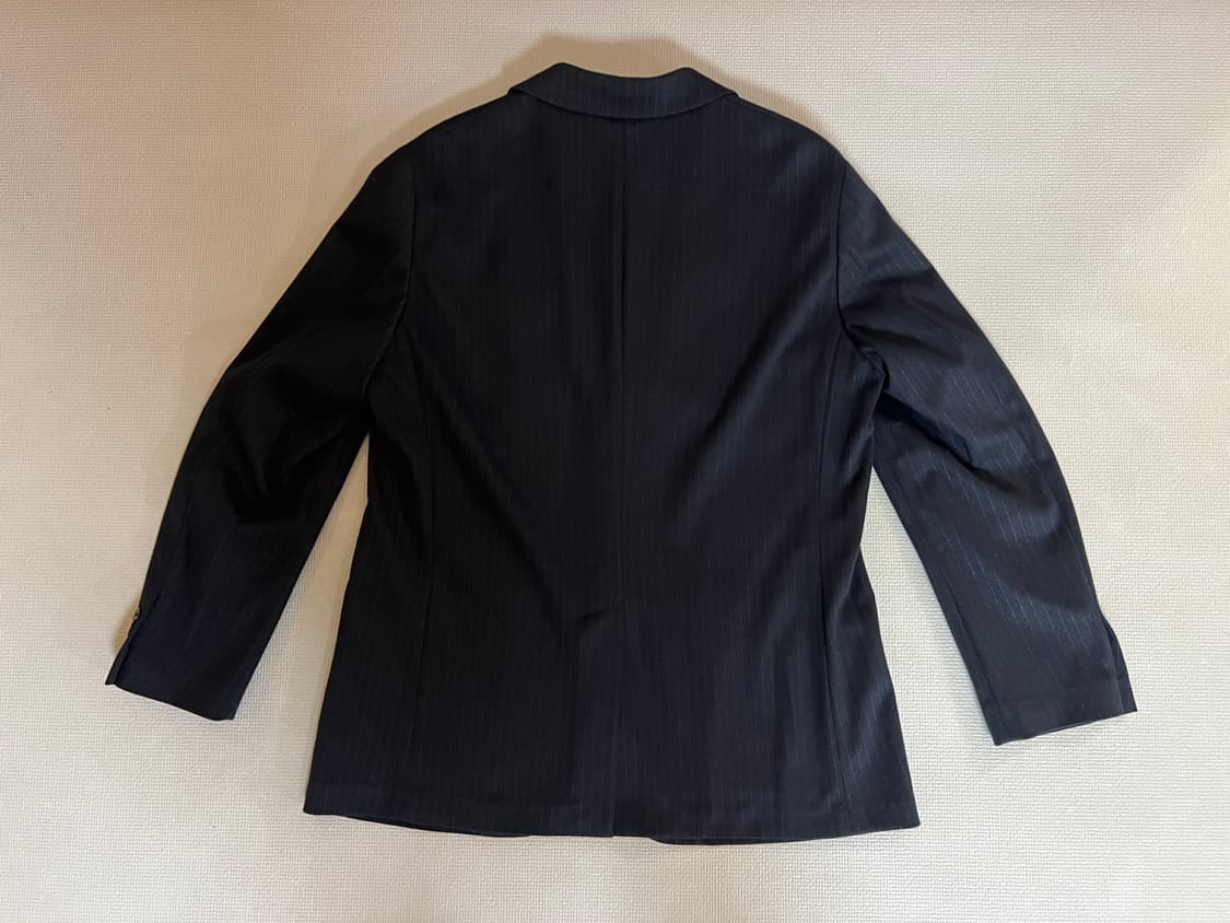 유니클로 스트라이프 감탄 재킷 자켓(네이비) XL 상품이미지2