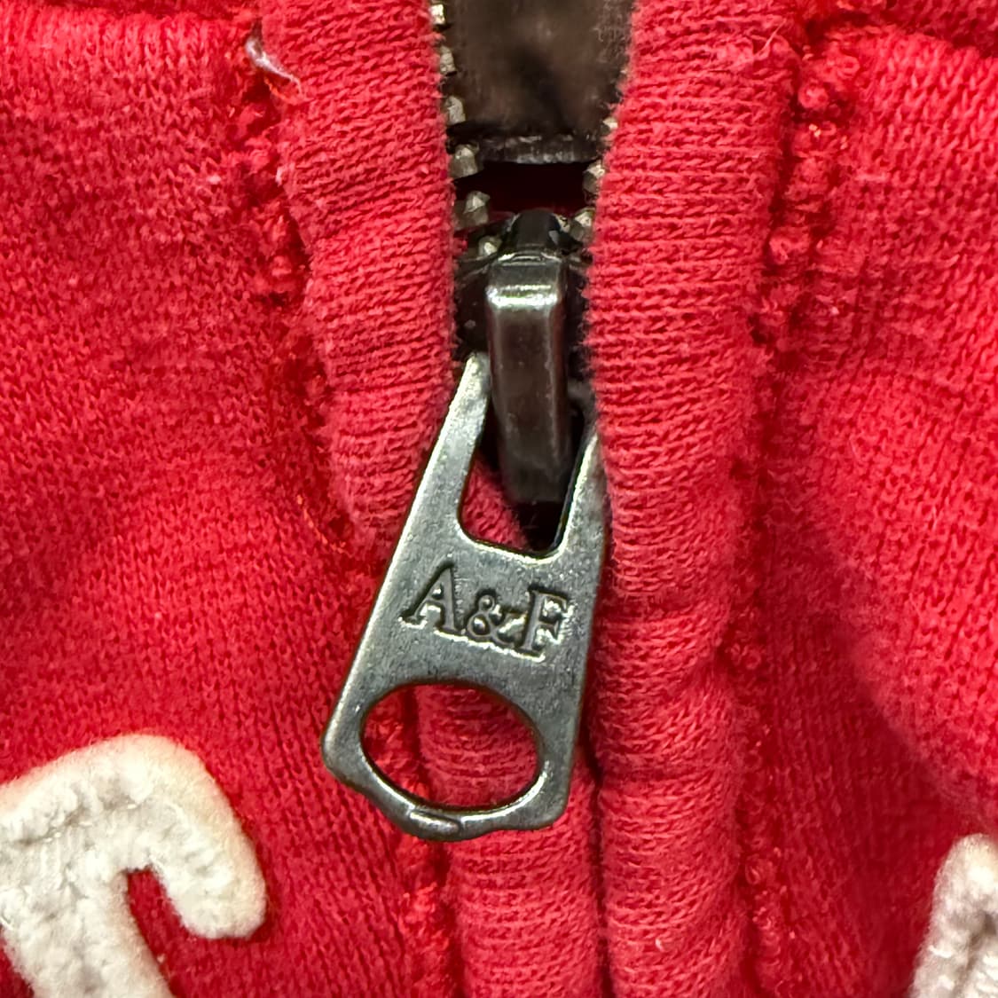 아베크롬비 레드 후드집업 상품이미지7