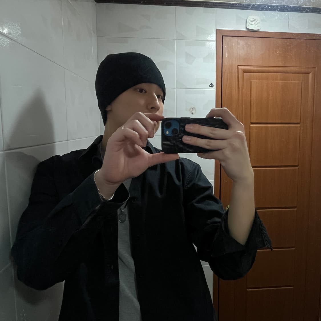 아르마니 익스체인지 블랙 셔츠 상품이미지1