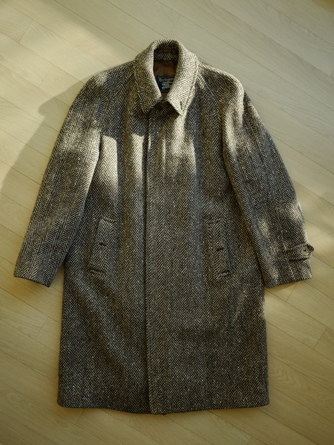 버버리 아이리쉬 도네갈 트위드 발마칸 코트 54 Reg 상품이미지1