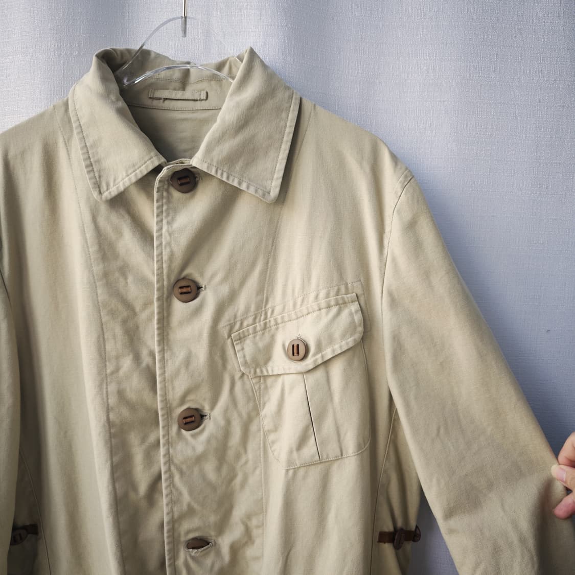 빔즈 Brilla Per il gusto 사파리 자켓 베이지 46사이즈 상품이미지2
