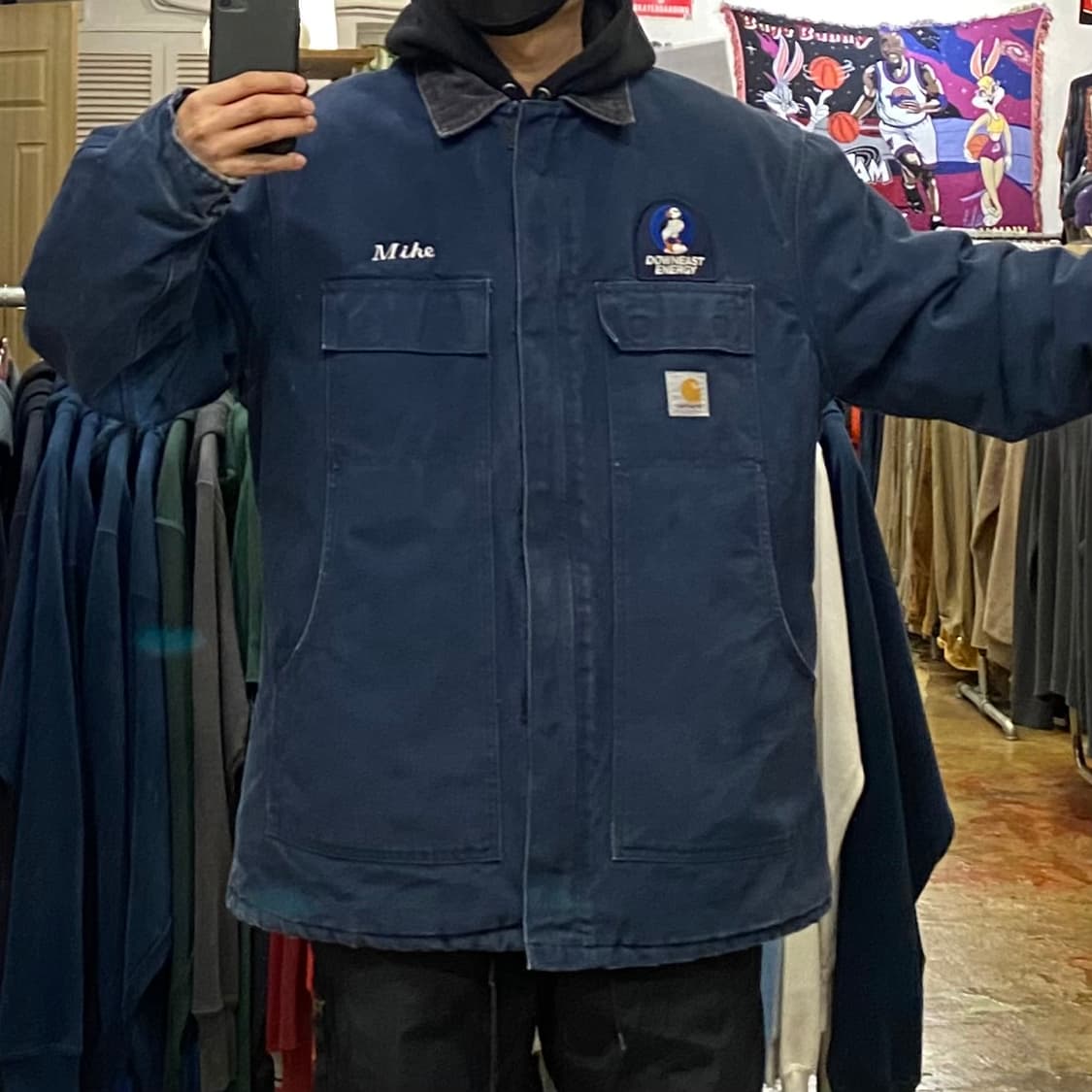 90s USA 칼하트 워크 패딩자켓 상품이미지4