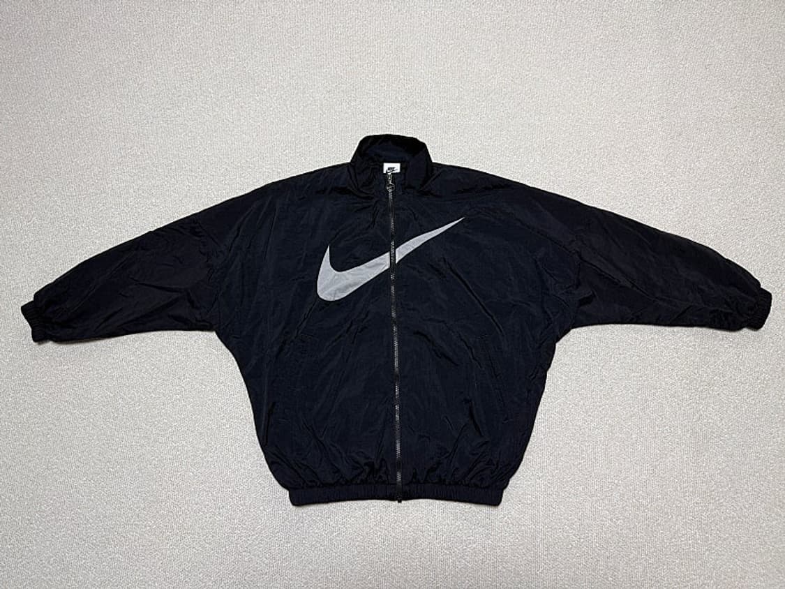 나이키 우먼스 스우시 에센셜 우븐 자켓 여성용 95호 66사이즈 상품이미지1