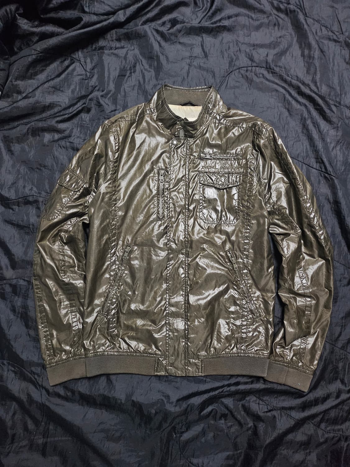 DIESEL 00s enamel nylon jacket 상품이미지1