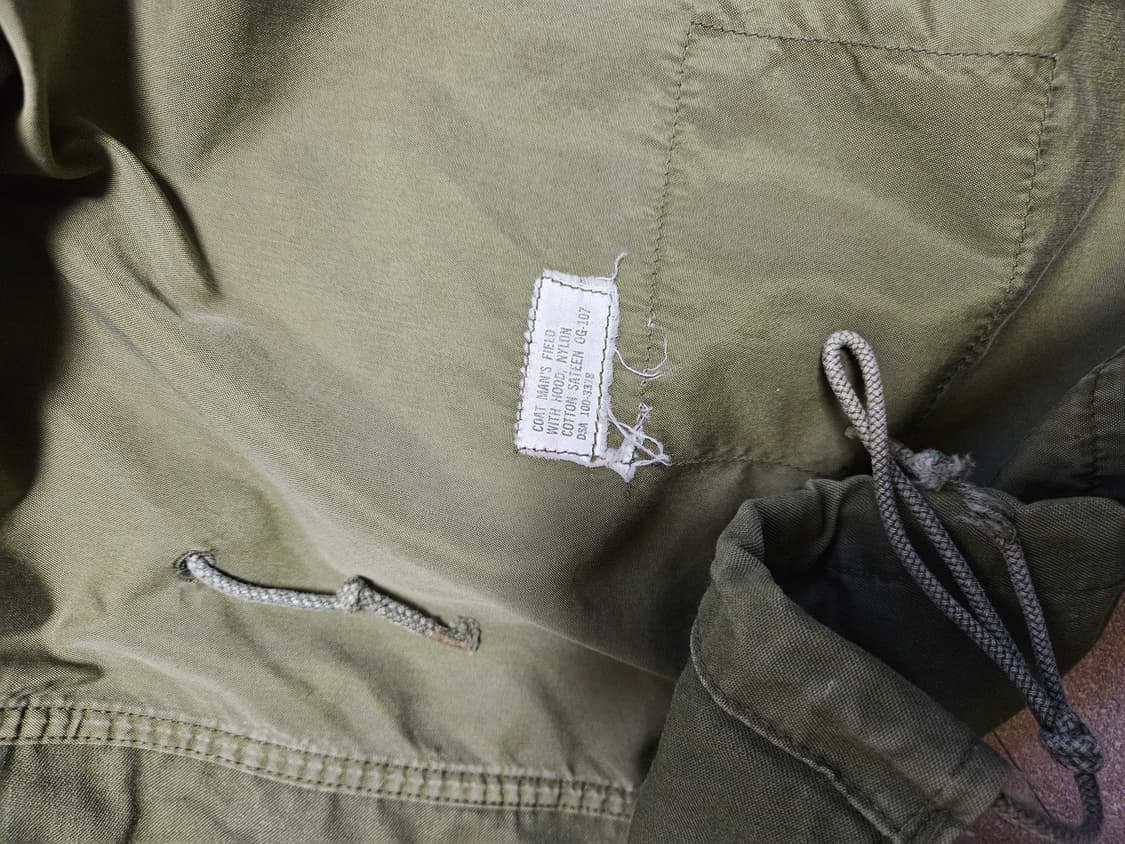 Og m65 필드자켓 s/r 2세대 미군  상품이미지8